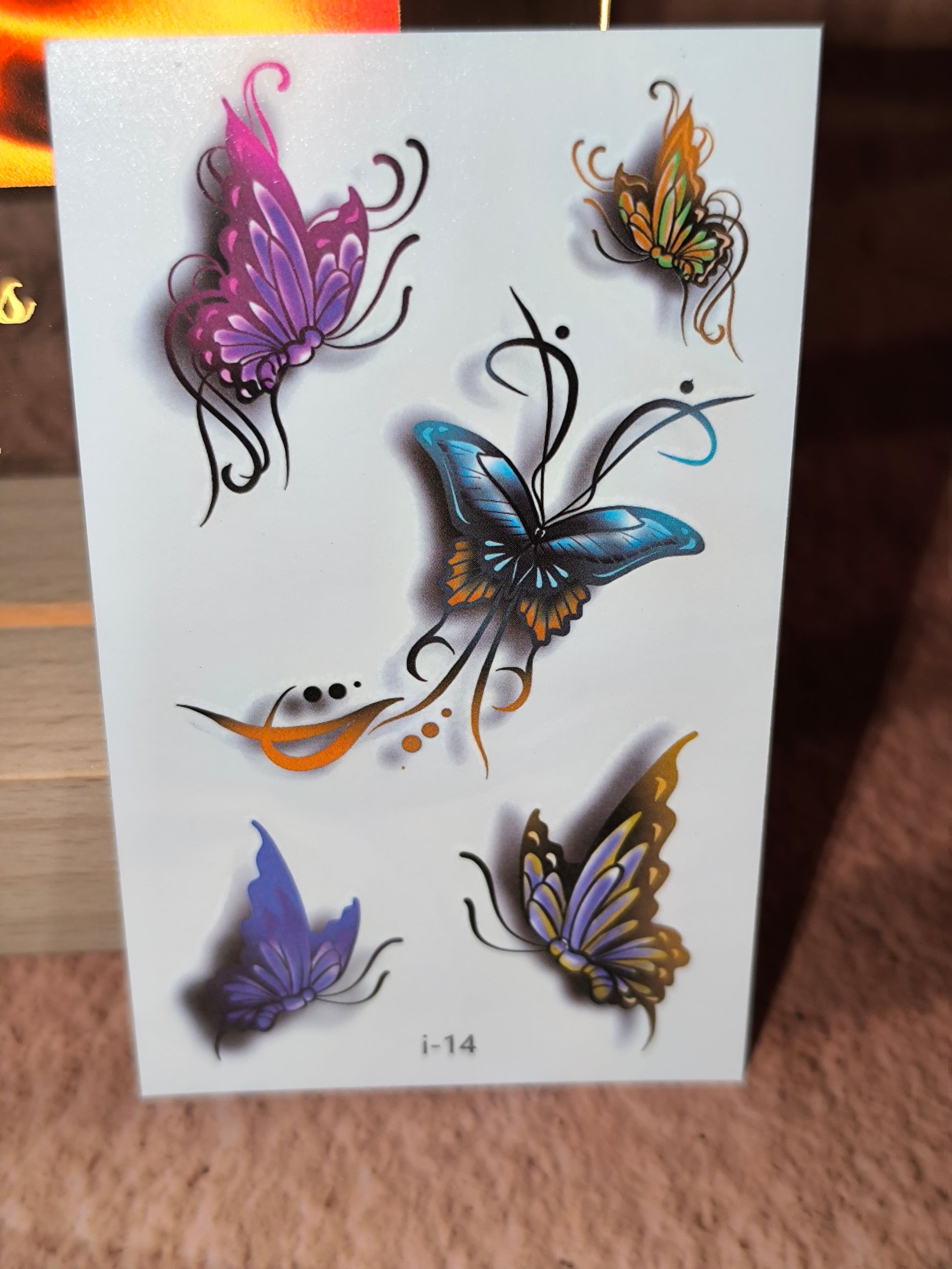 Tatouages Éphémères Papillons Ombrés – Légèreté et Poésie en 3D