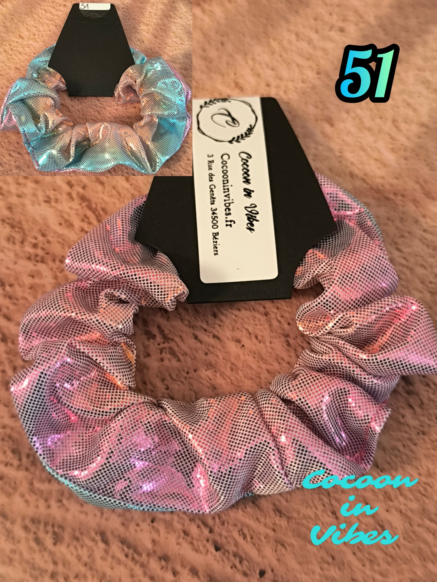 Chouchous Sirène Irisés Double Face 2 en 1