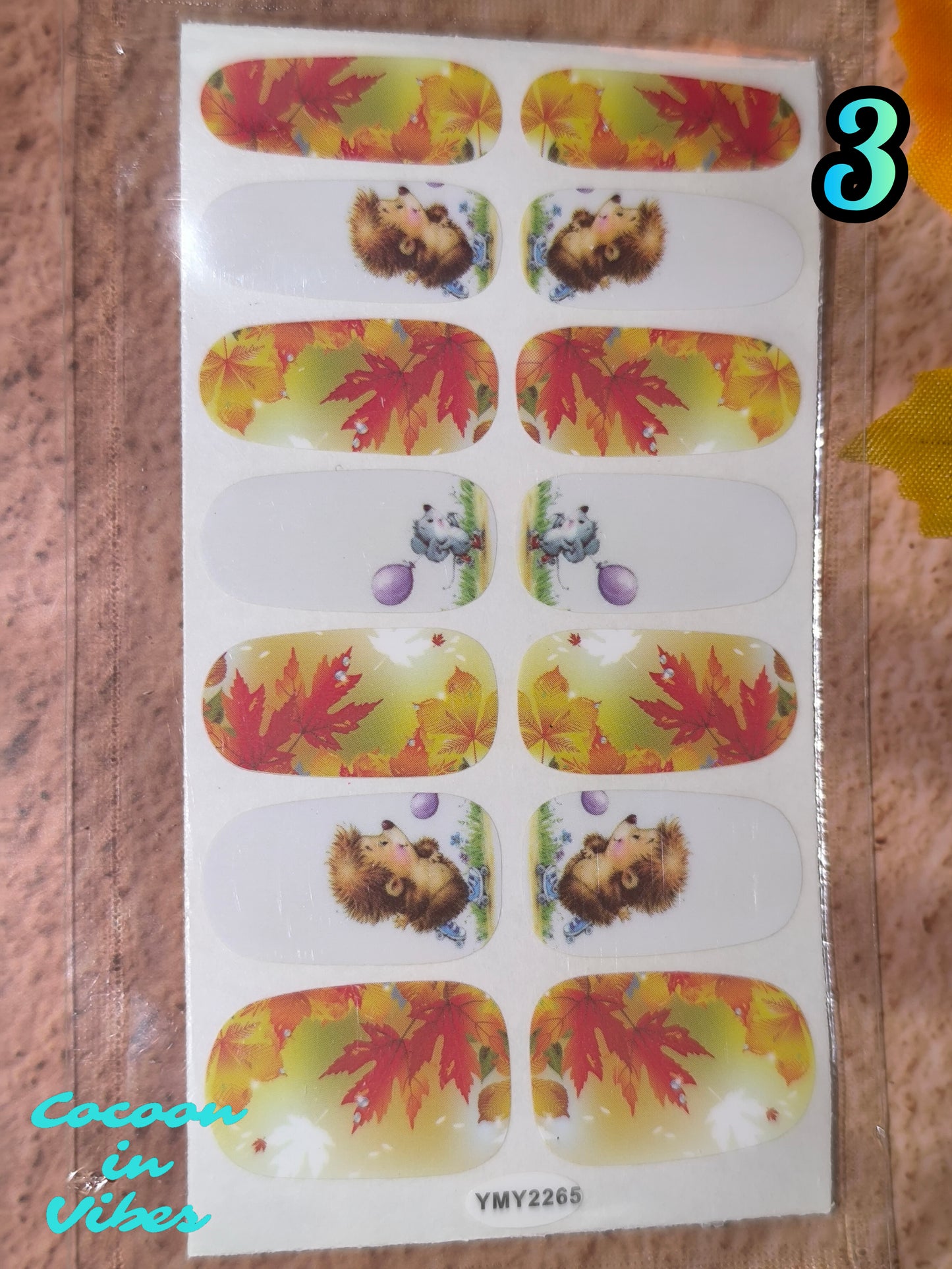Collection Automne – Manucures Autocollantes