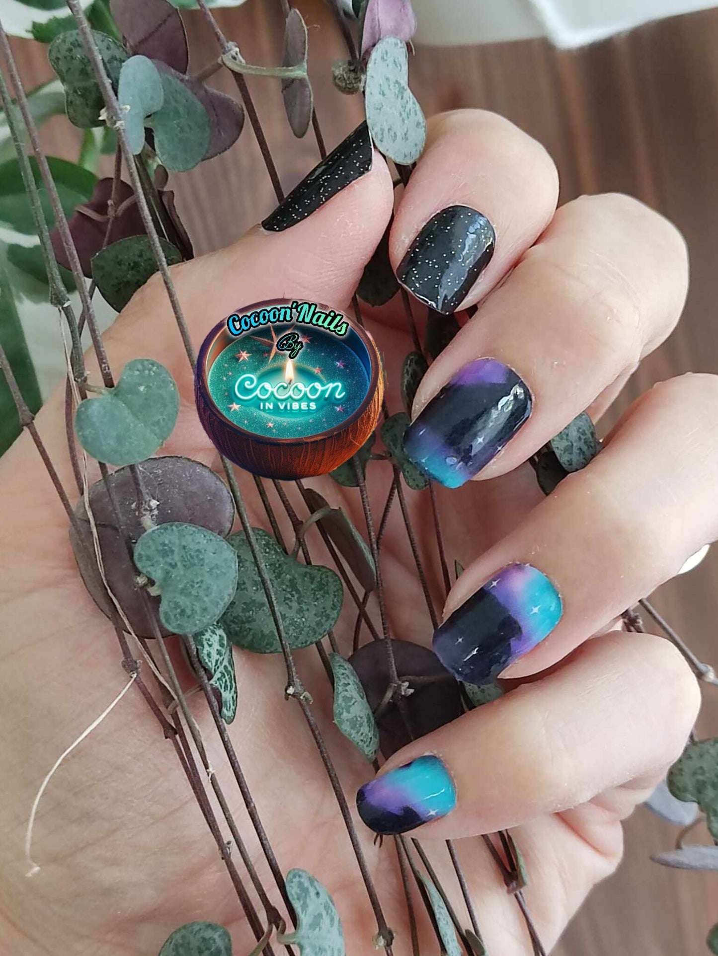Cocoon’Nails – Aurore Boréale