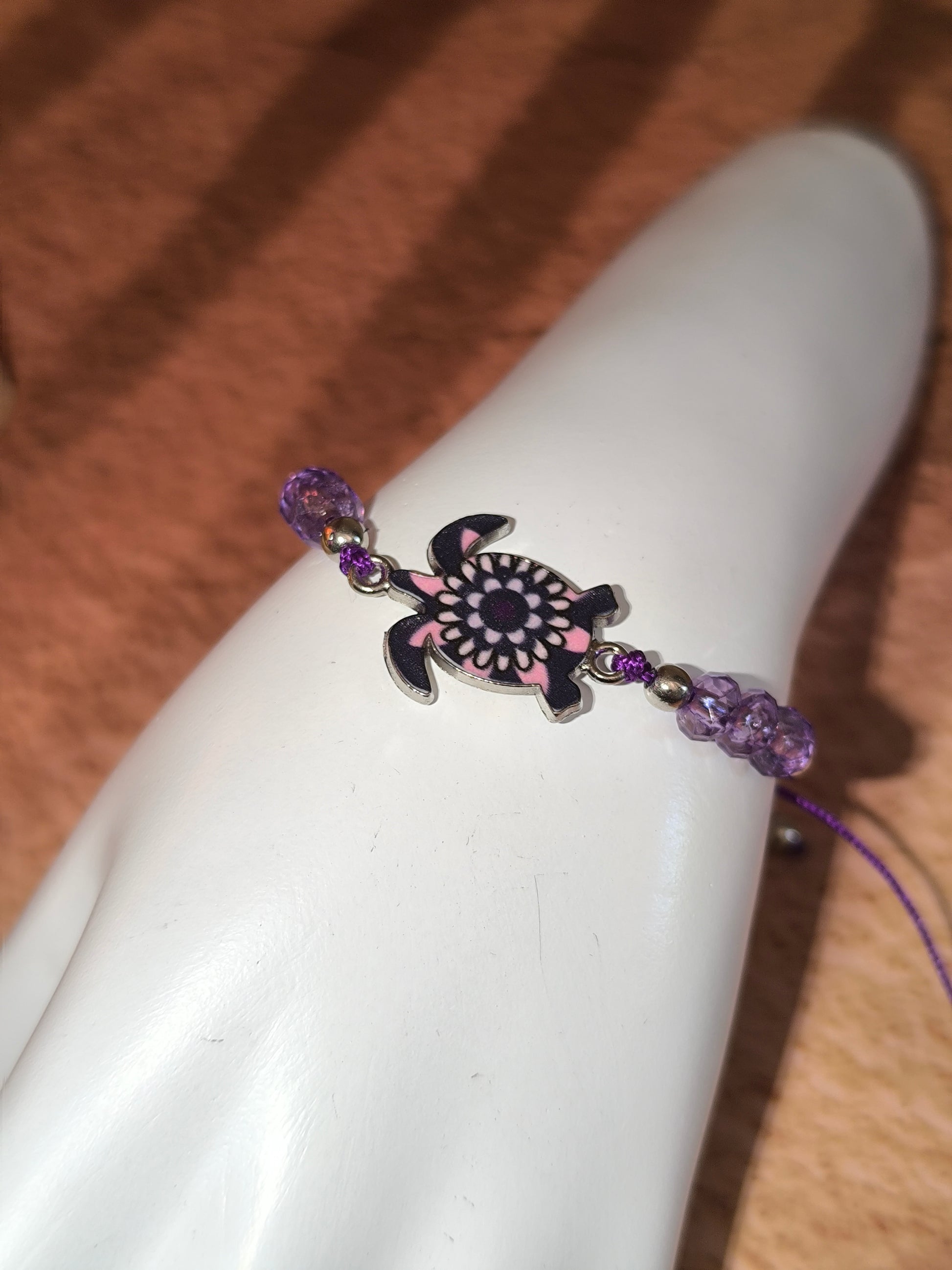 Bracelet Enfant Tortue Colorée – Esprit Plage & Aventure
