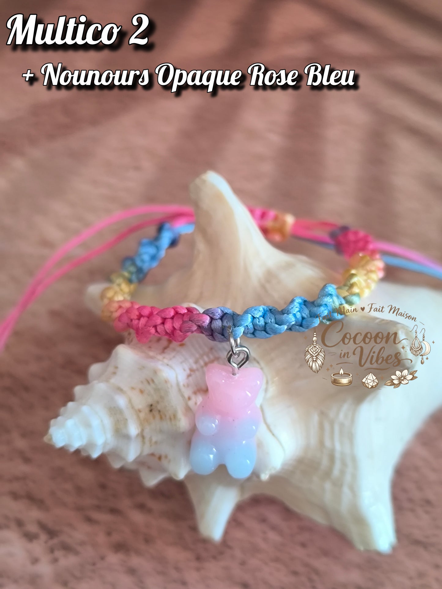 Bracelets Torsadés & Oursons Pailletés – Créations Artisanales Personnalisables