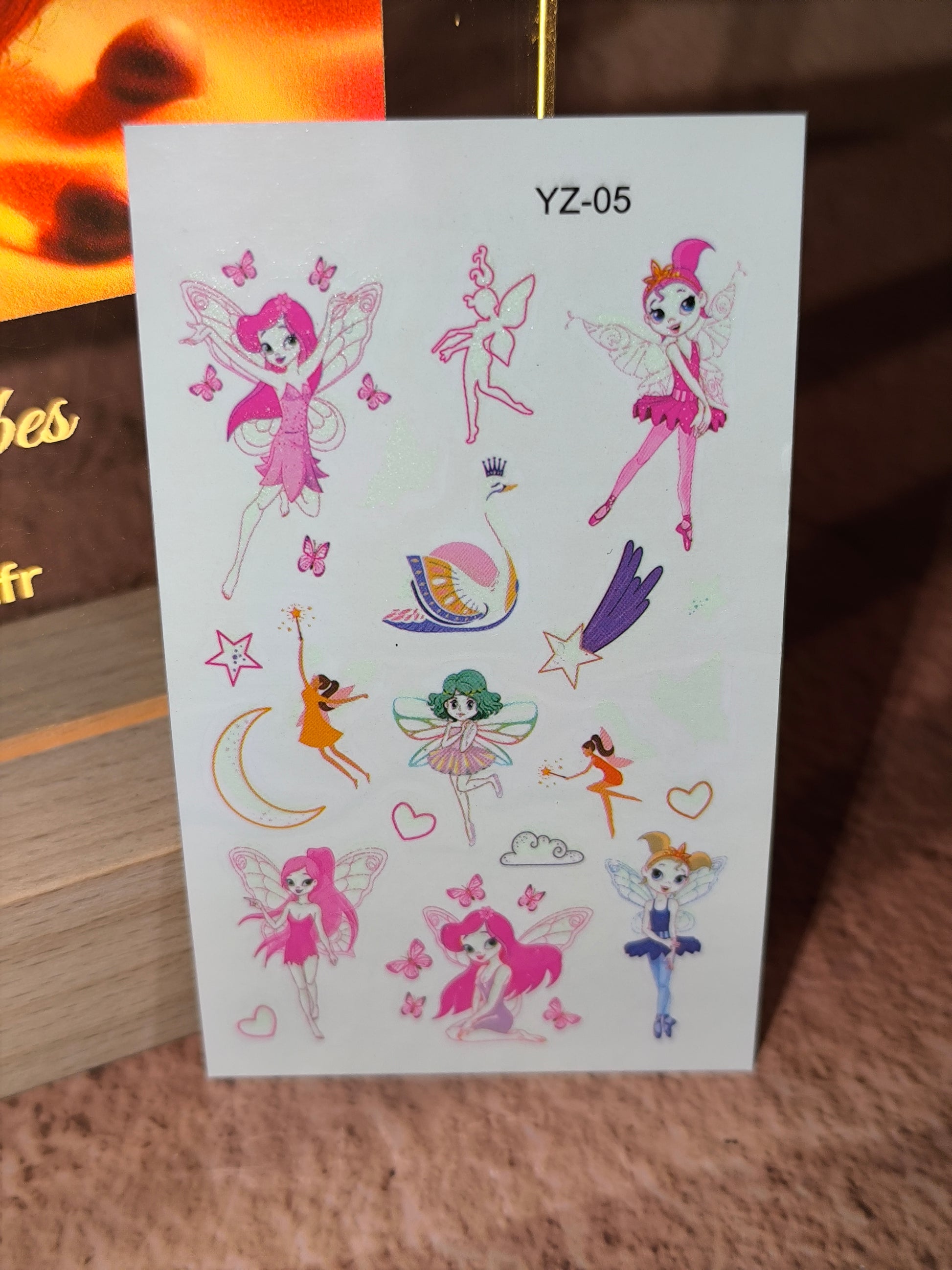 Tatouages Éphémères Enfants Phosphorescents – Petites Magies qui Brillent