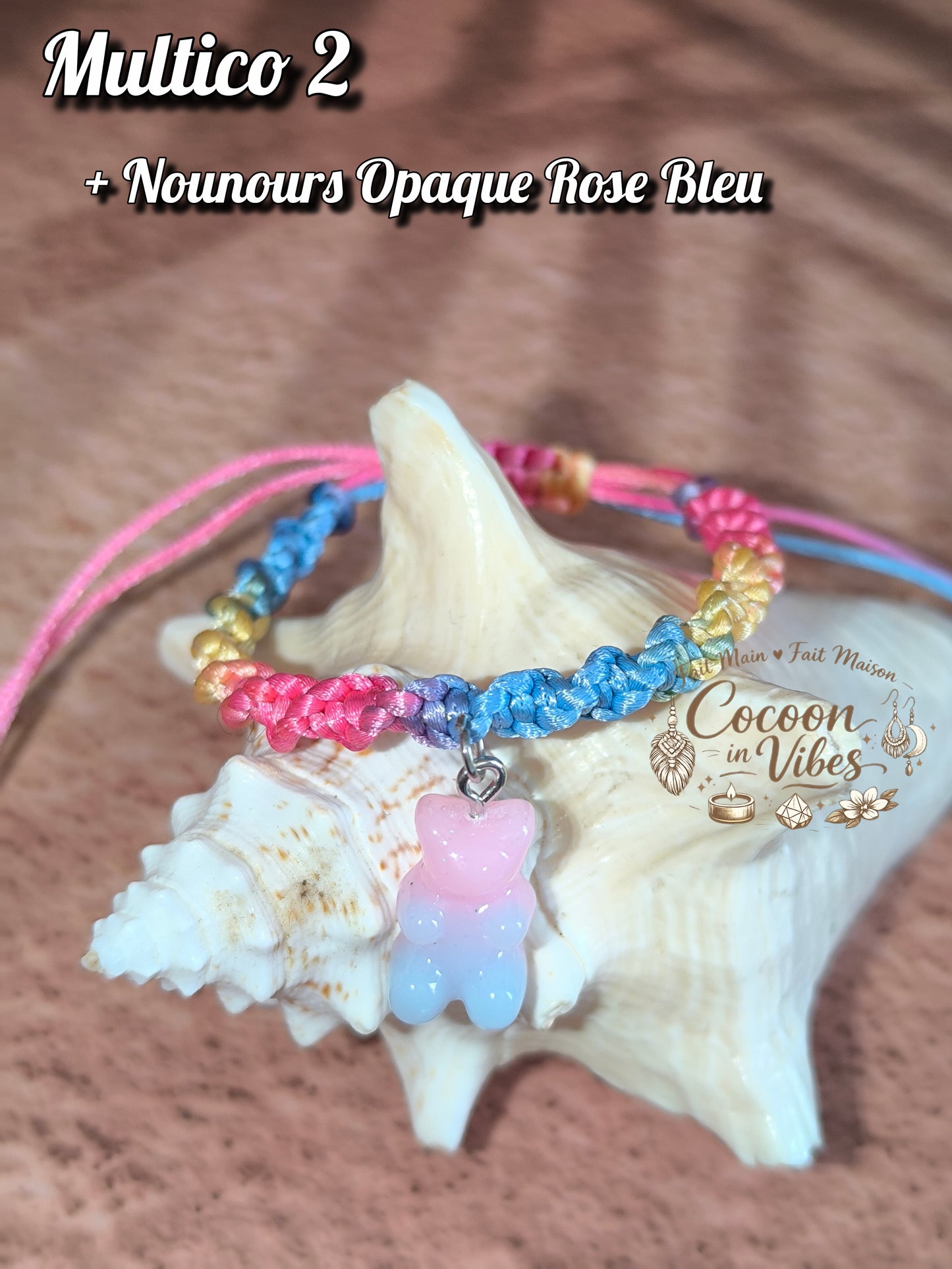 Bracelets Torsadés & Oursons Pailletés – Créations Artisanales Personnalisables