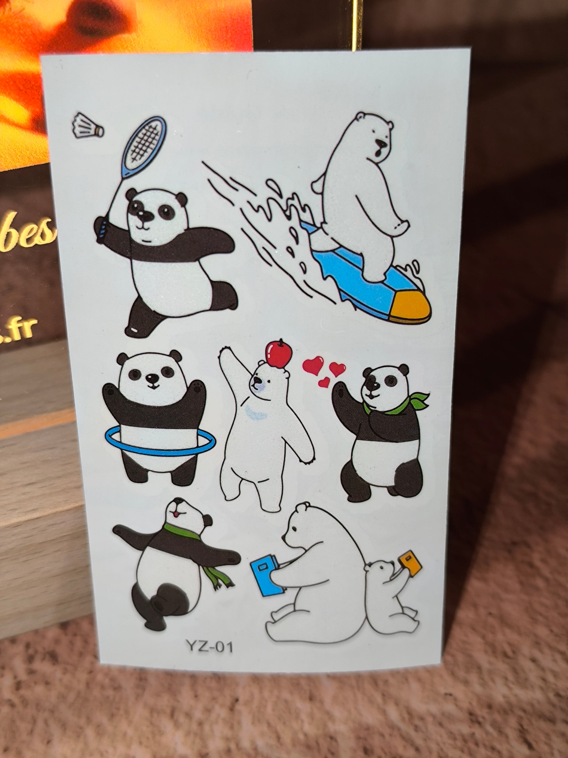 Tatouages Éphémères Enfants Phosphorescents – Petites Magies qui Brillent