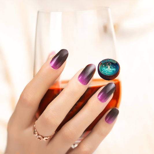 Cocoon’Nails – Purple Dream : Le dégradé qui révèle ton côté mystique et affirmé !