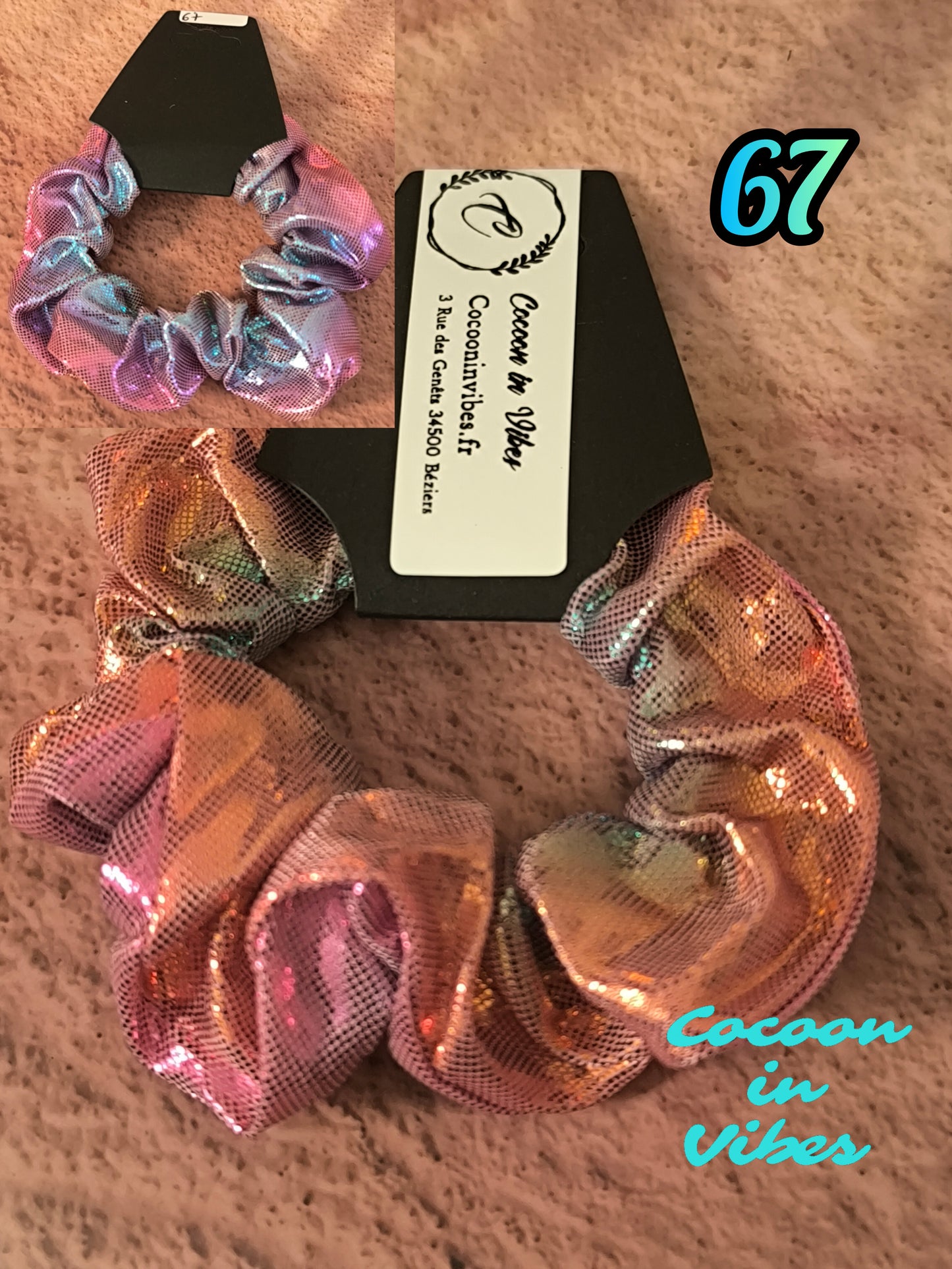 Chouchous Sirène Irisés Double Face 2 en 1