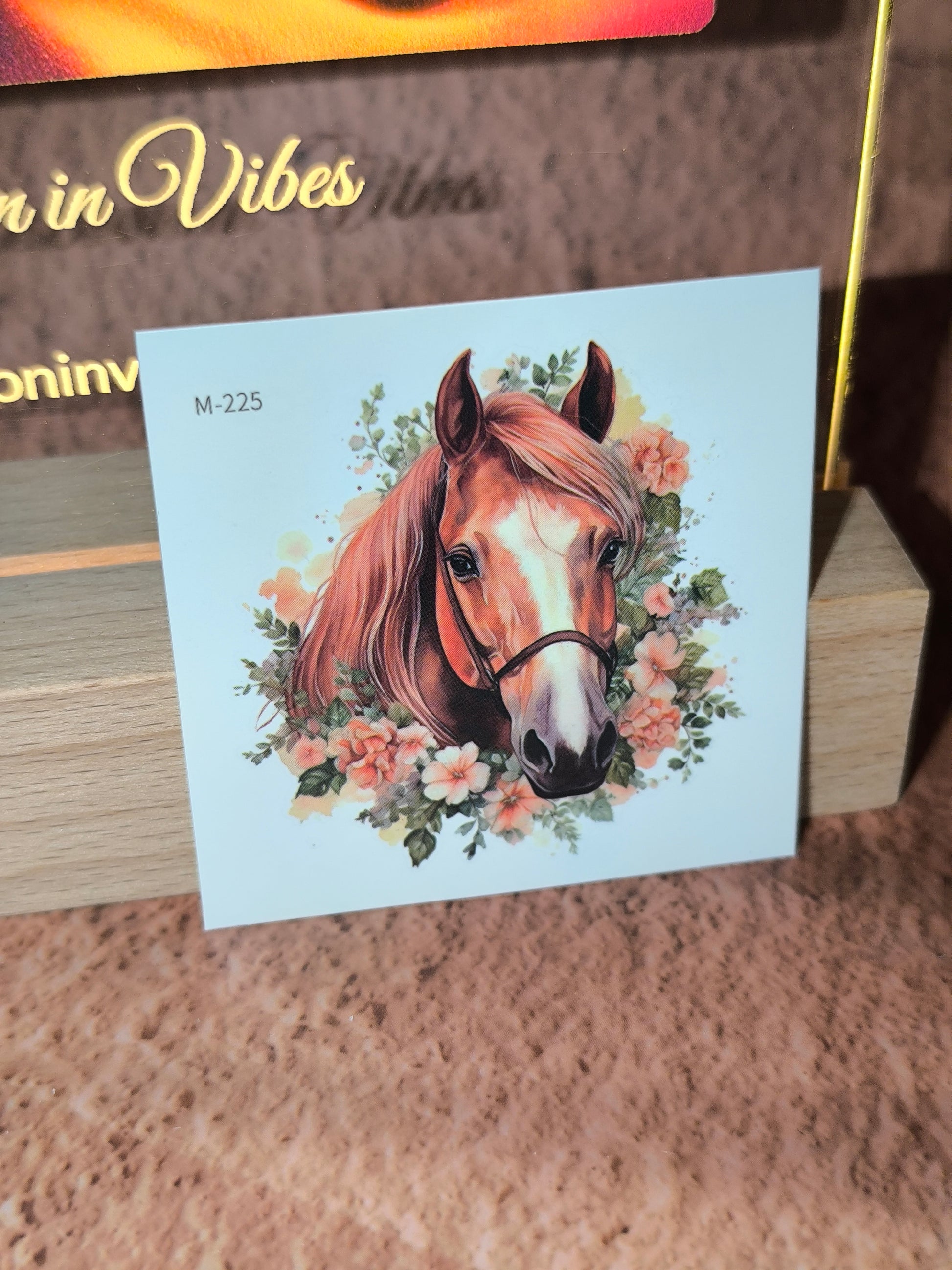 Tatouages Éphémères Chevaux & Fleurs – L’Esprit Libre sur la Peau