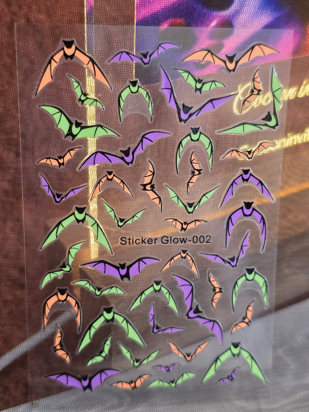 Stickers Ongles Halloween Phosphorescents