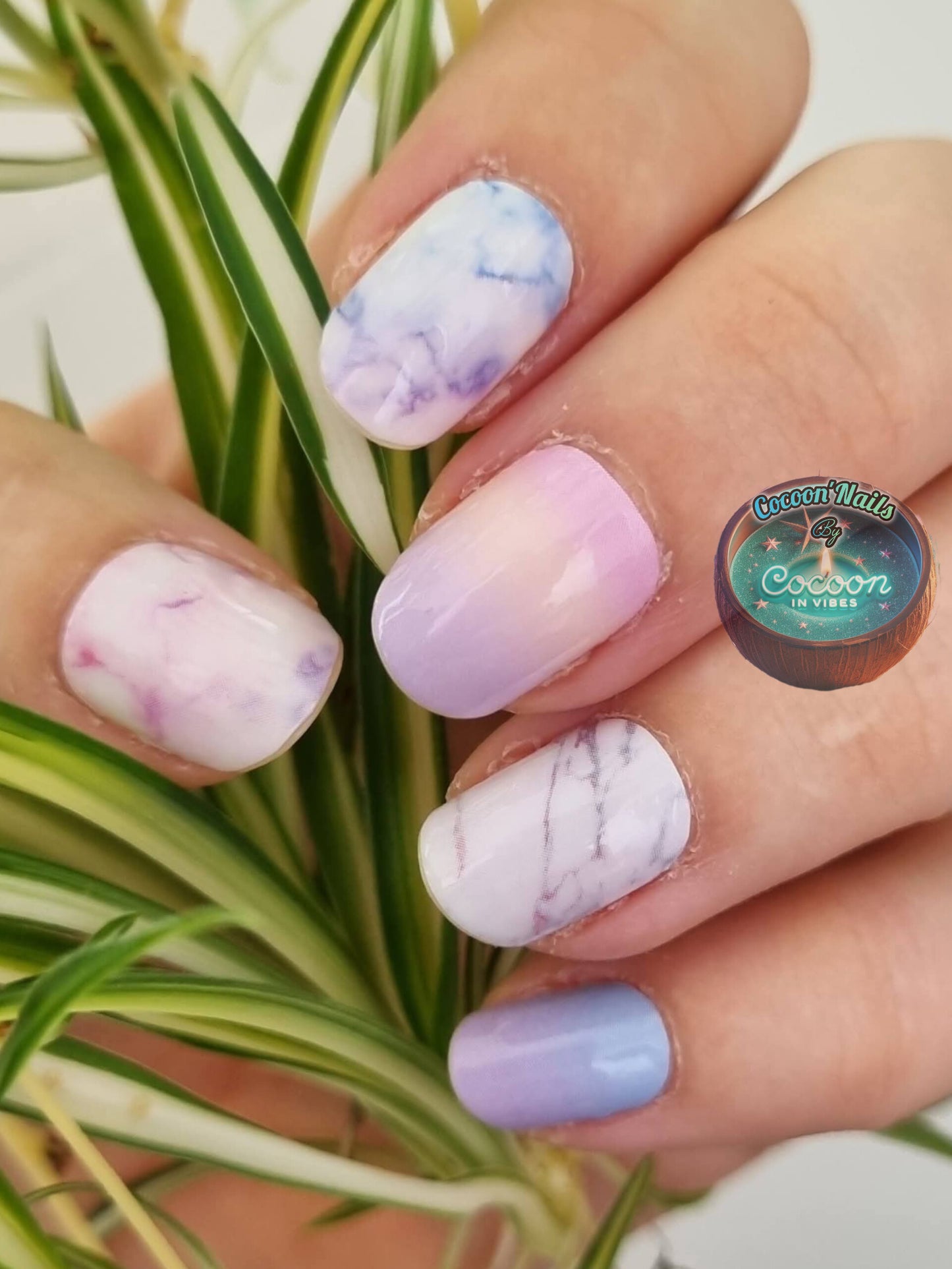 Cocoon’Nails – Douceur Marbrée