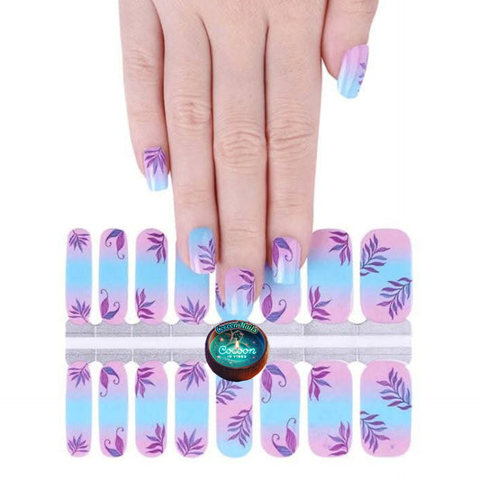 Cocoon’Nails Aura Tropicale – Vernis Autocollant Kit Complet