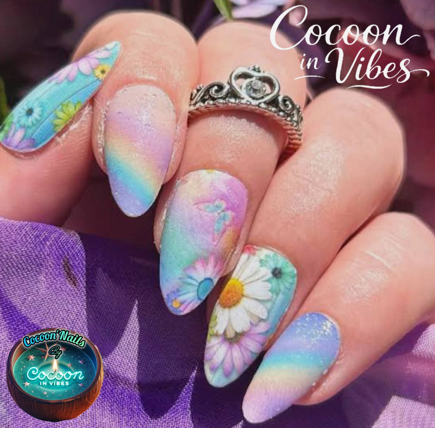 Cocoon’Nails Éclosion Magique – Vernis Autocollant Kit Complet