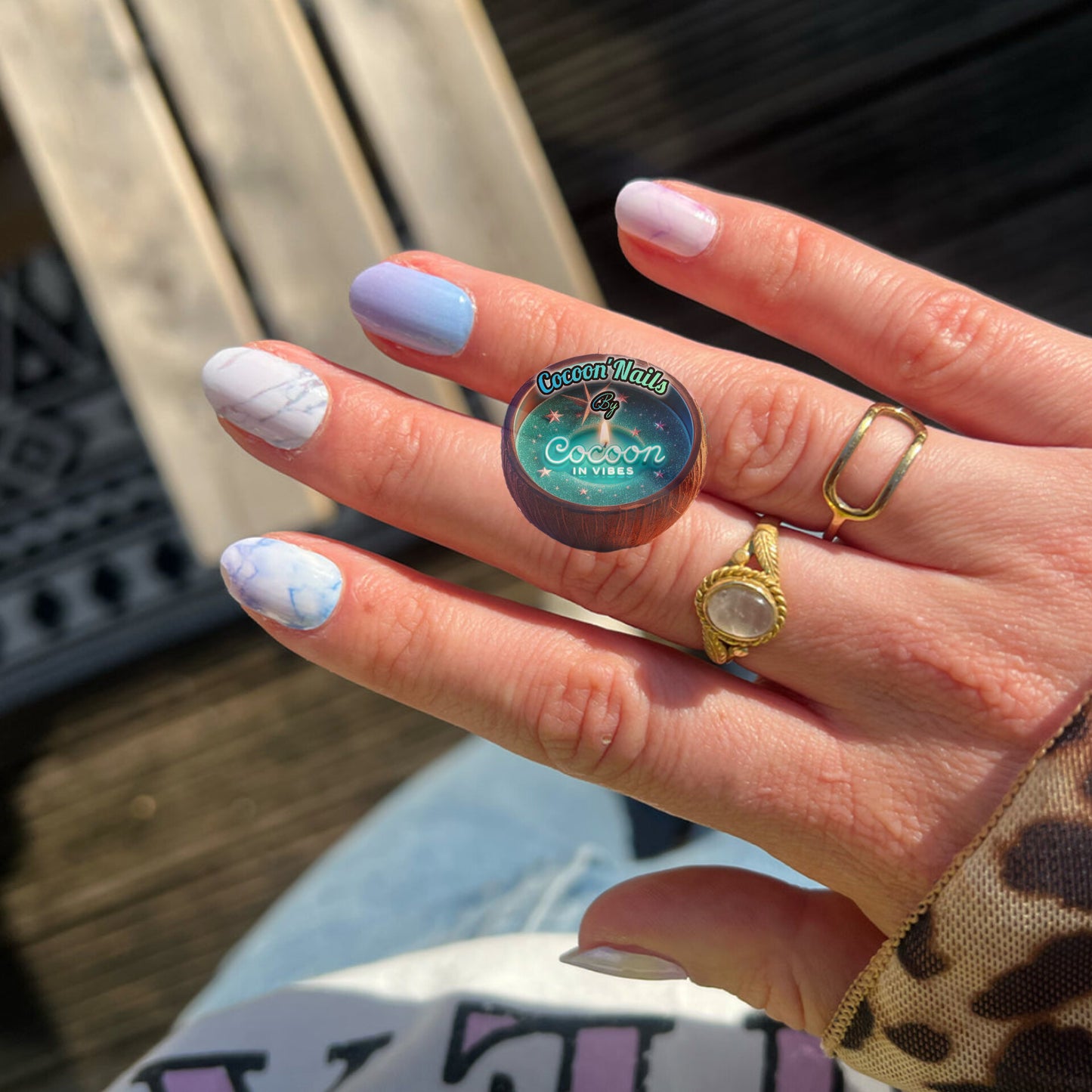 Cocoon’Nails – Douceur Marbrée