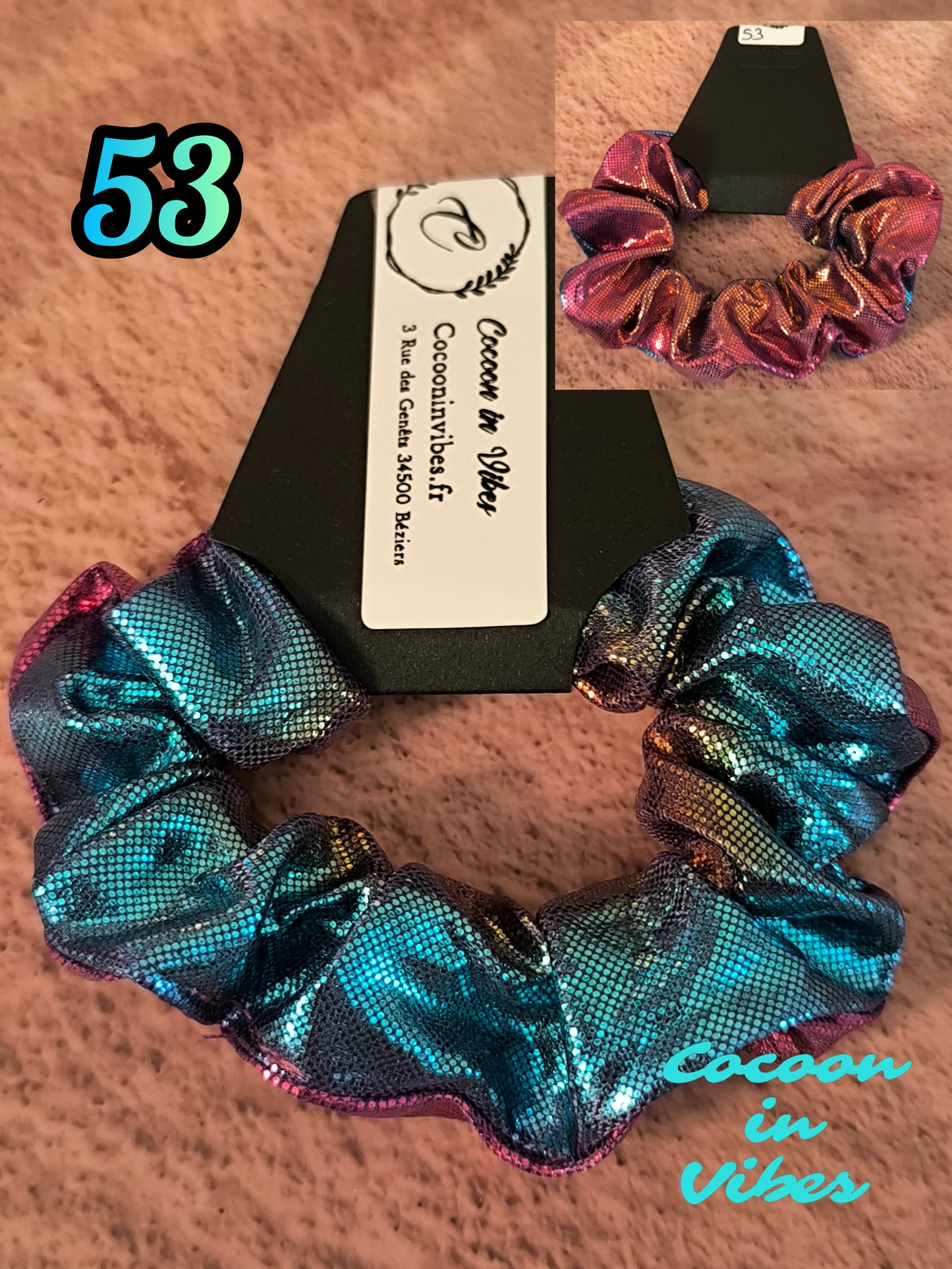 Chouchous Sirène Irisés Double Face 2 en 1