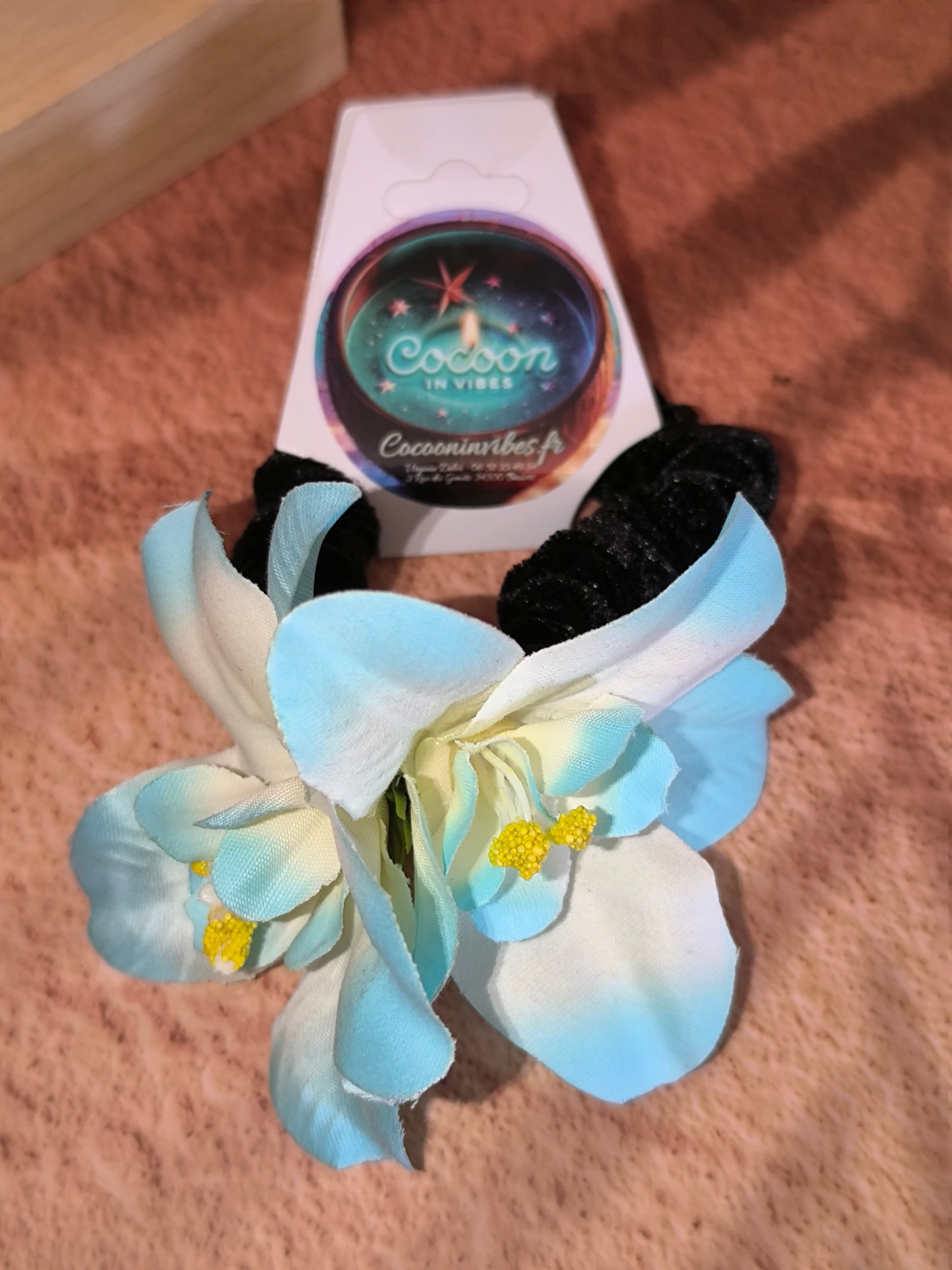 Chouchous Fleurs Tropicales - Un souffle d’ile paradisiaque dans vos cheveux…