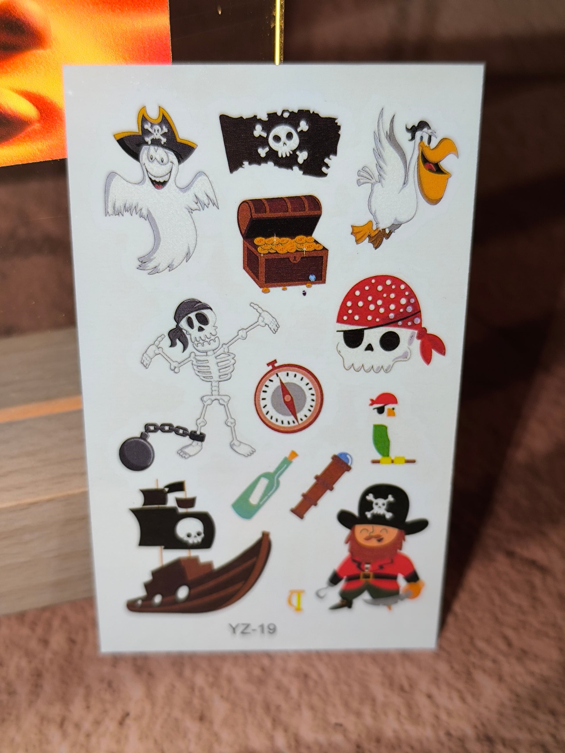 Tatouages Éphémères Enfants Phosphorescents – Petites Magies qui Brillent