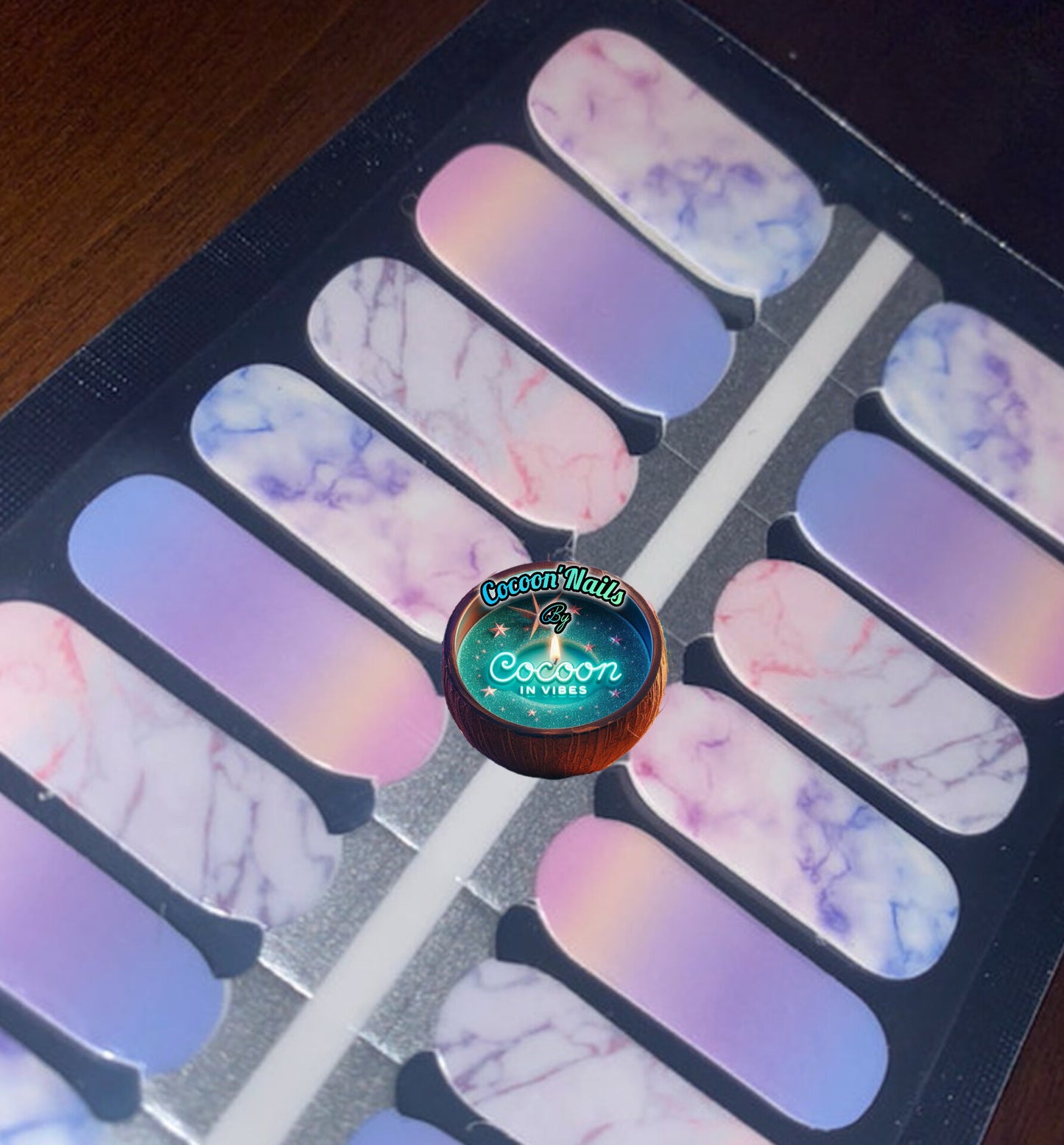 Cocoon’Nails – Douceur Marbrée