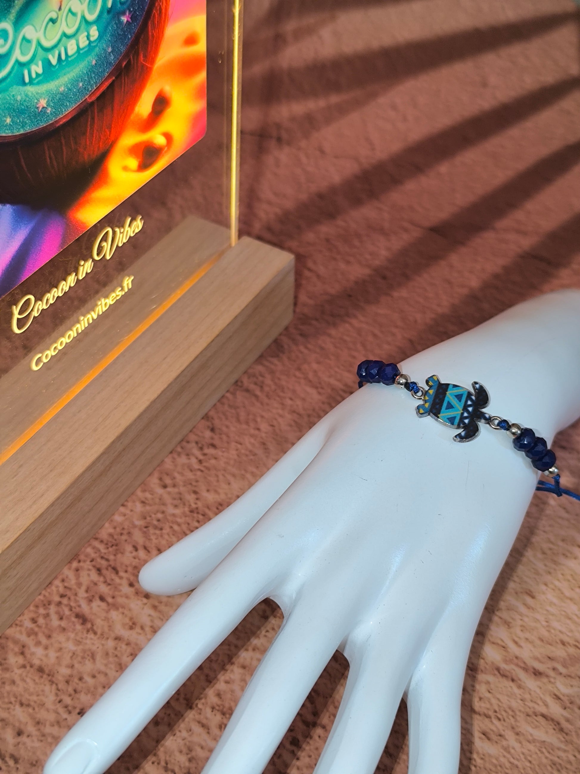 Bracelet Enfant Tortue Colorée – Esprit Plage & Aventure