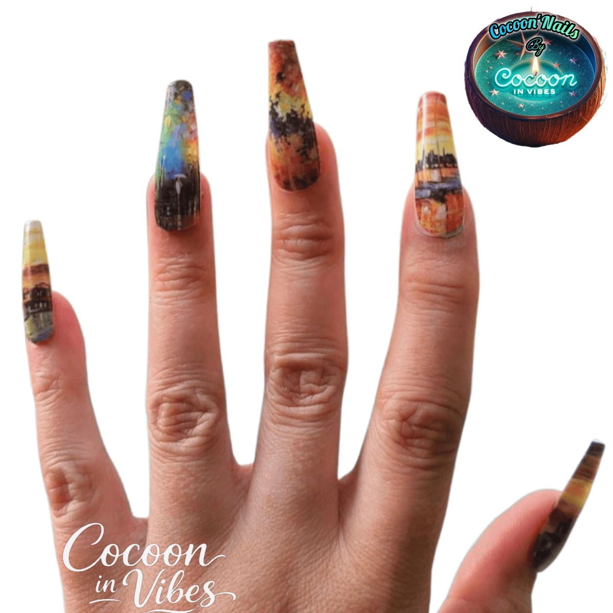 Cocoon’Nails Promenades d'Automne – Vernis Autocollant Kit Complet