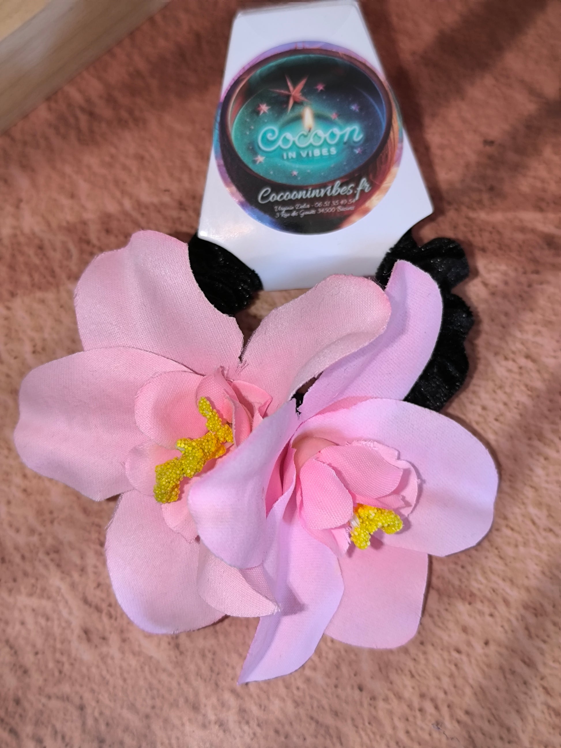 Chouchous Fleurs Tropicales - Un souffle d’ile paradisiaque dans vos cheveux…
