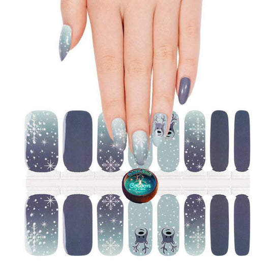 Cocoon’Nails – Blue Winter Dream : la douceur glacée au bout des doigts