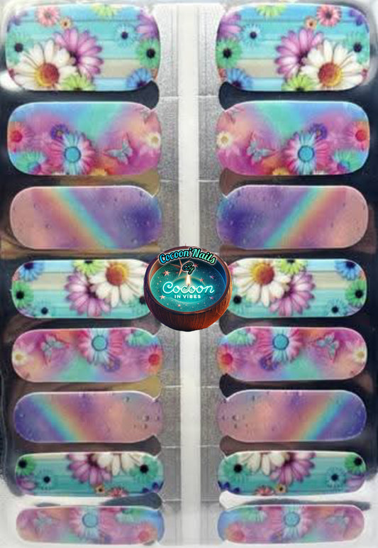 Cocoon’Nails Éclosion Magique – Vernis Autocollant Kit Complet