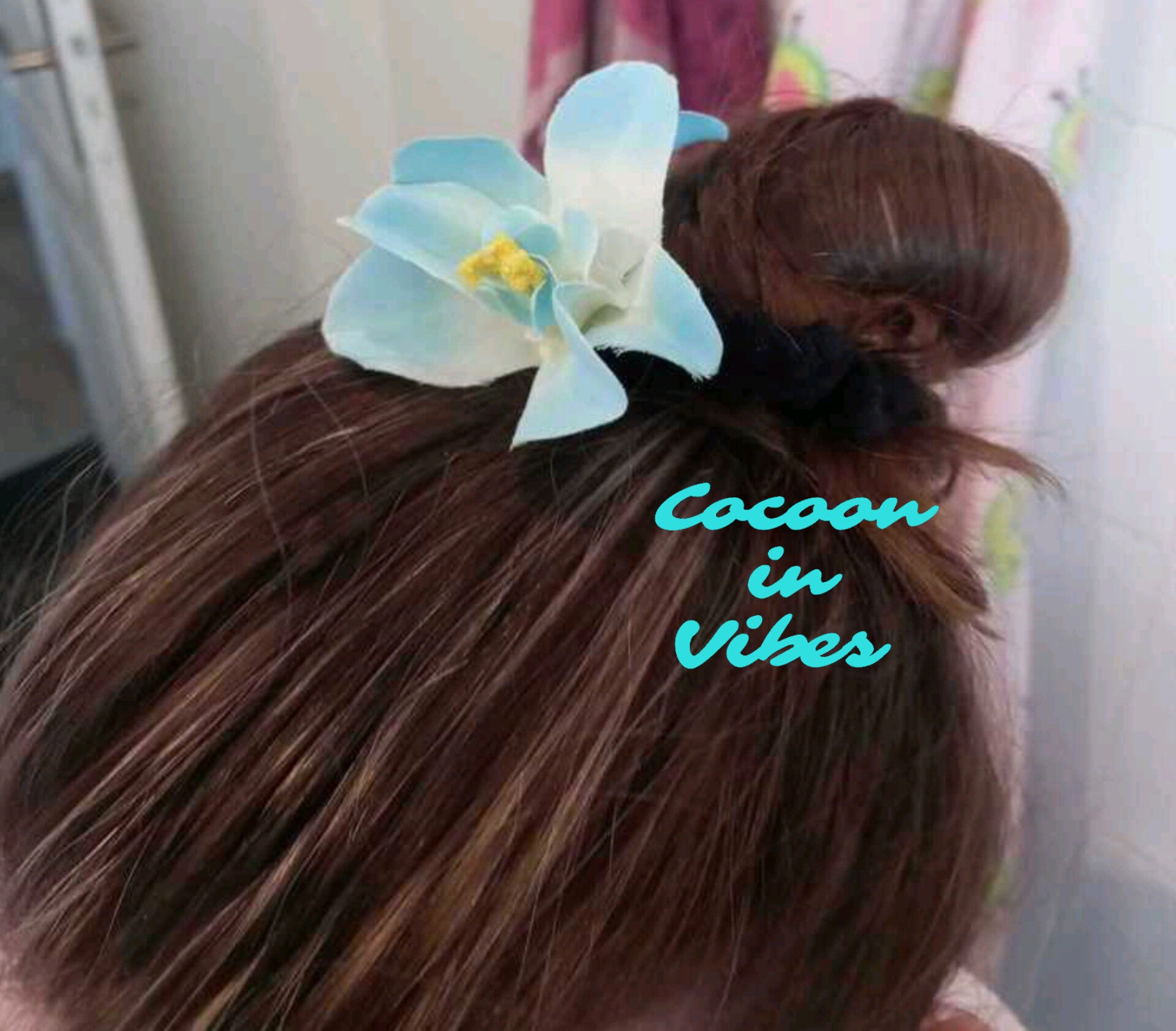 Chouchous Fleurs Tropicales - Un souffle d’ile paradisiaque dans vos cheveux…