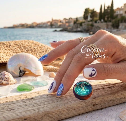 Cocoon’Nails Chant de la Mer – Vernis Autocollant Kit Complet