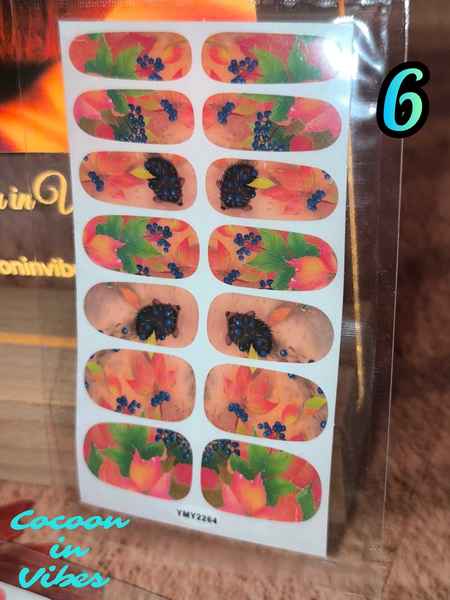 Collection Automne – Manucures Autocollantes