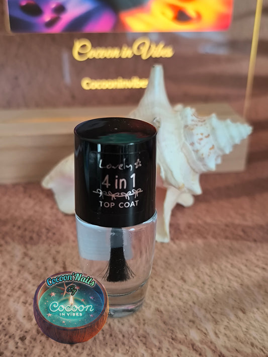 Base Coat Durcissante 4-en-1 Cocoon’Nails – Soin & Adhérence