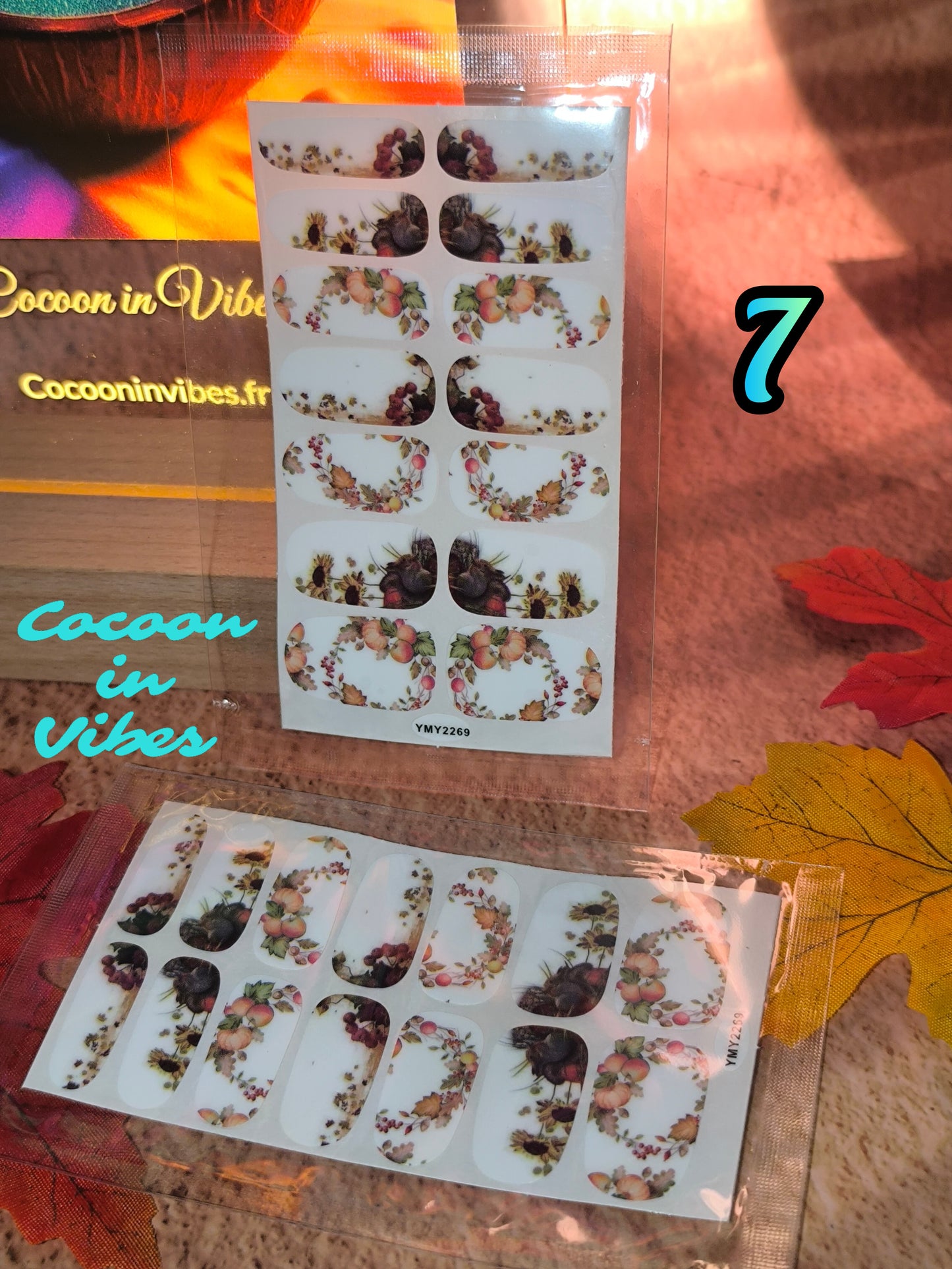 Collection Automne – Manucures Autocollantes