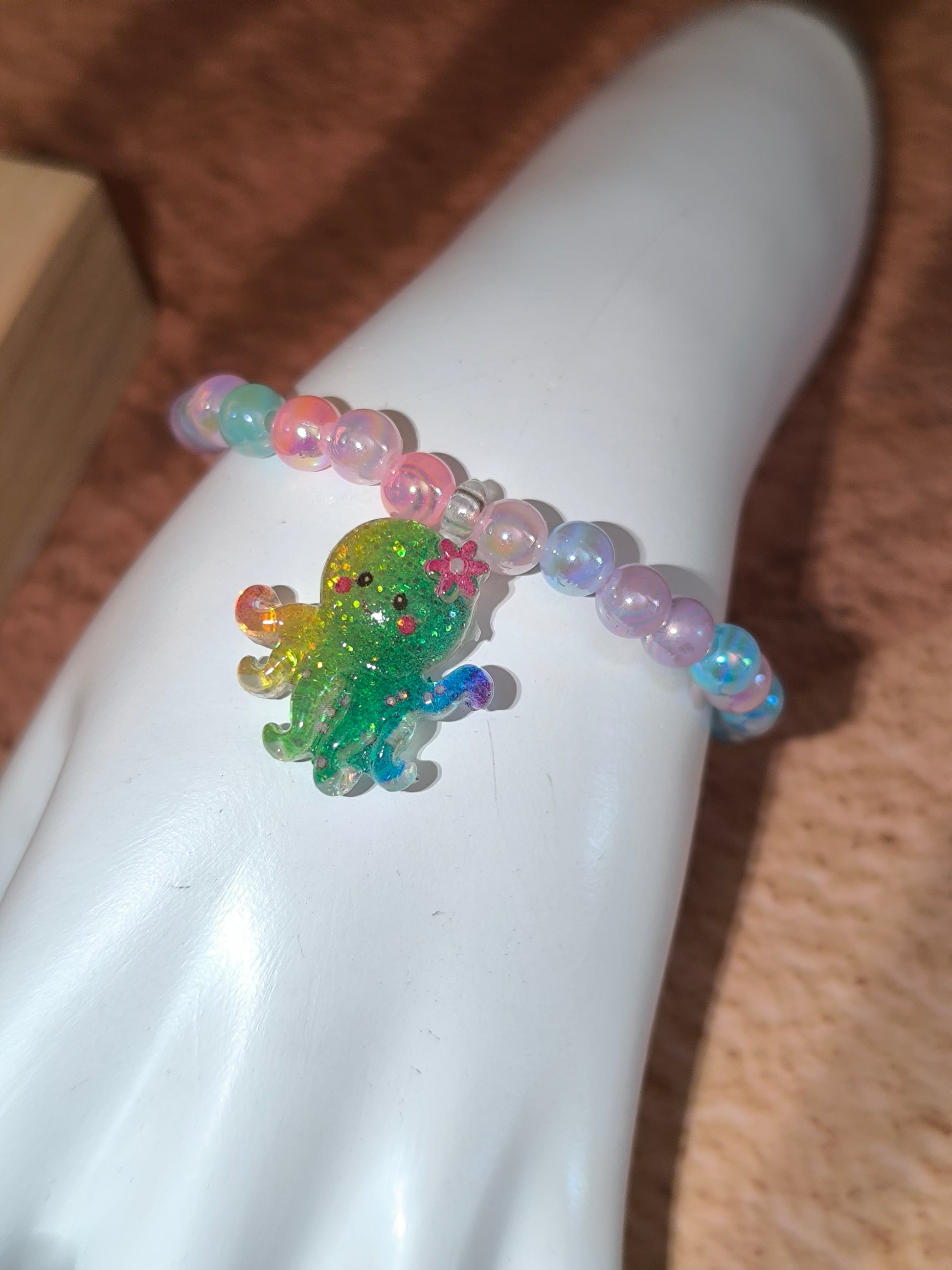 Bracelets Enfant Océan Magique – Perles Colorées & Animaux Rigolos