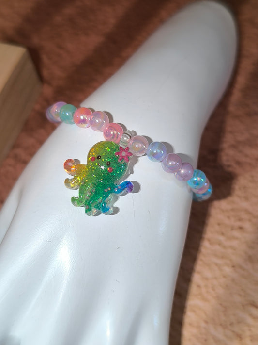 Bracelets Enfant Océan Magique – Perles Colorées & Animaux Rigolos
