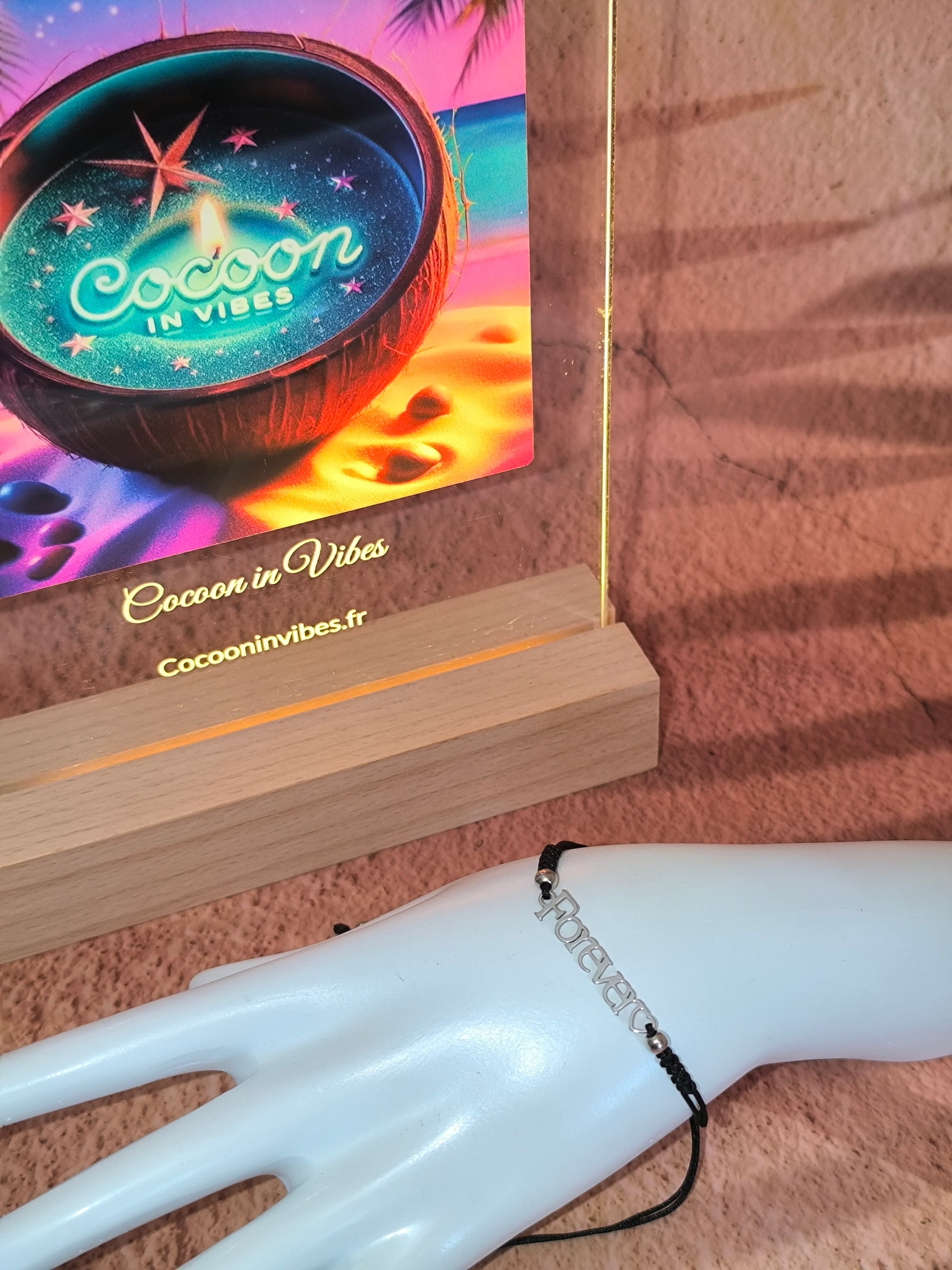 Bracelet Plaque finement Découpée en acier inoxydable – Petit Trésor à Porter