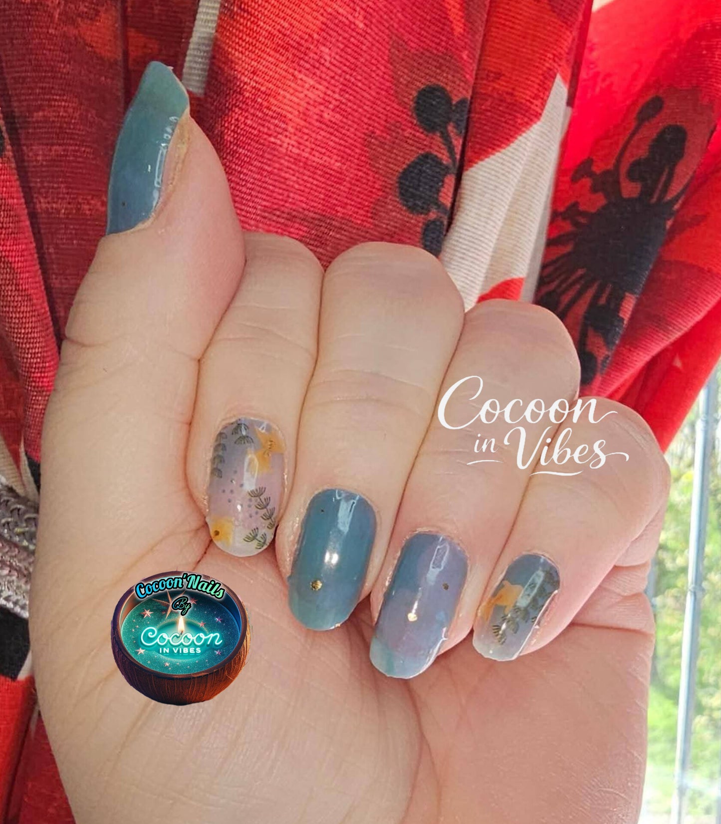 Cocoon’Nails Aqua Dolce – Vernis Autocollant Kit Complet