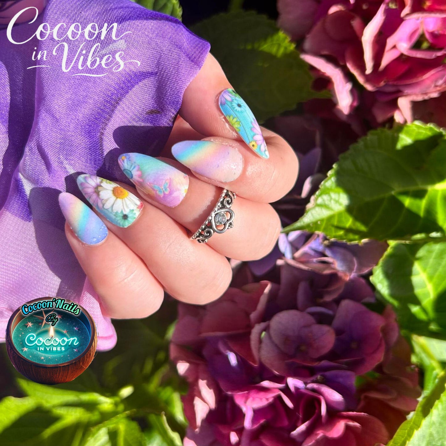 Cocoon’Nails Éclosion Magique – Vernis Autocollant Kit Complet