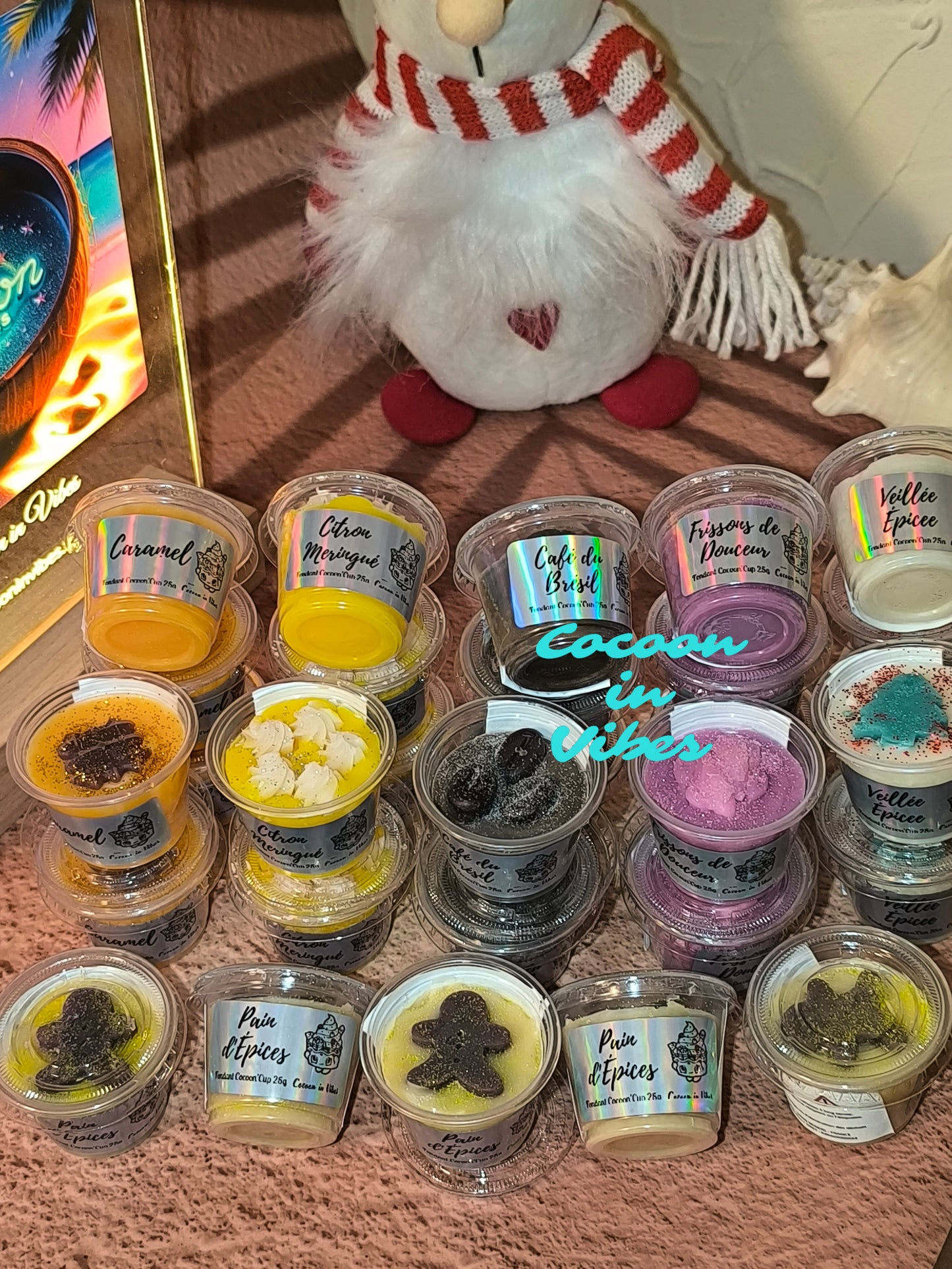 Fondants parfumés Cocoon’Cup – Le plaisir à partager