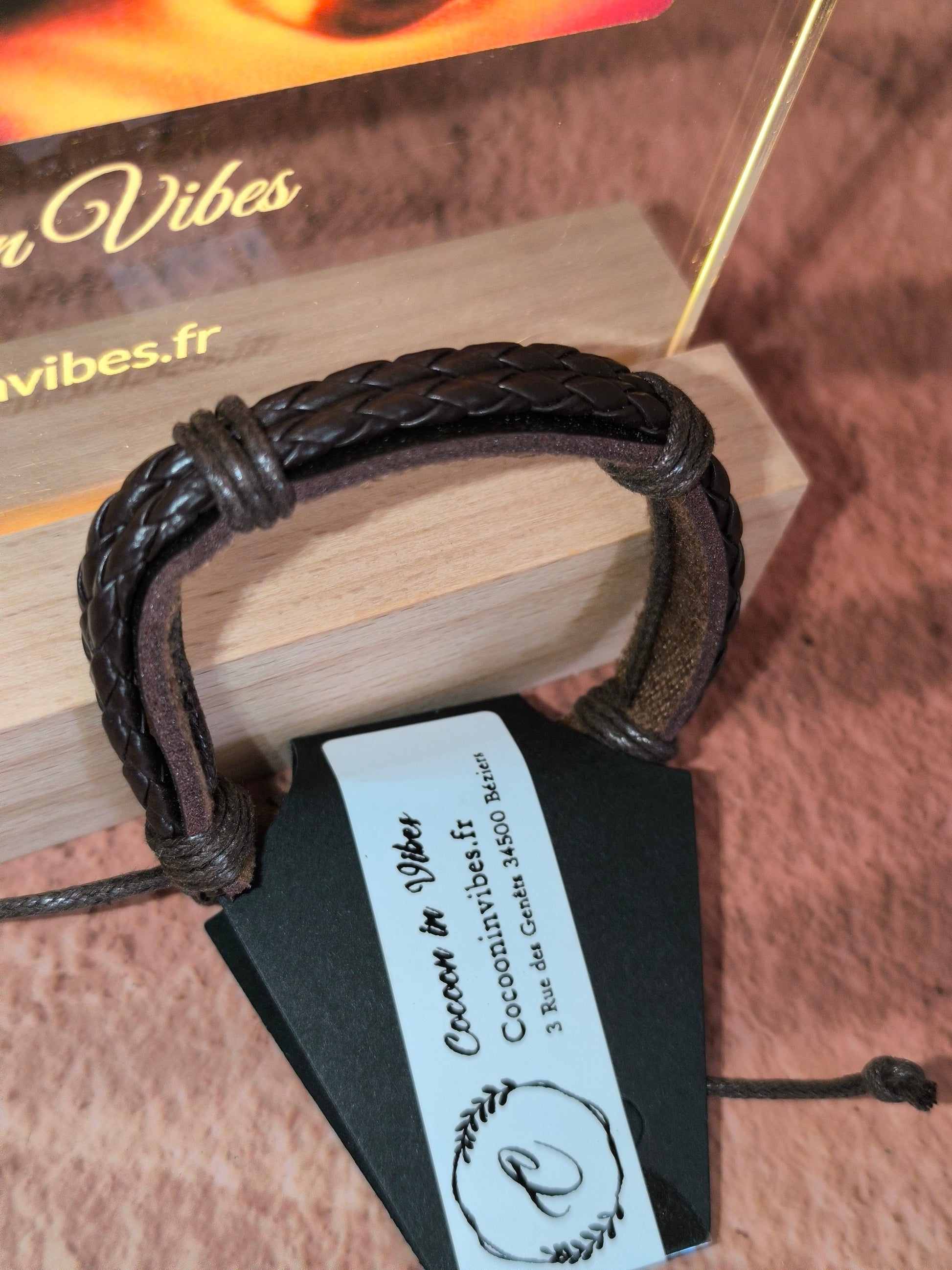 Bracelets Homme Cuir Synthétique