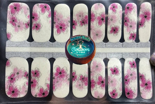 Cocoon’Nails – Watercolor Flowers