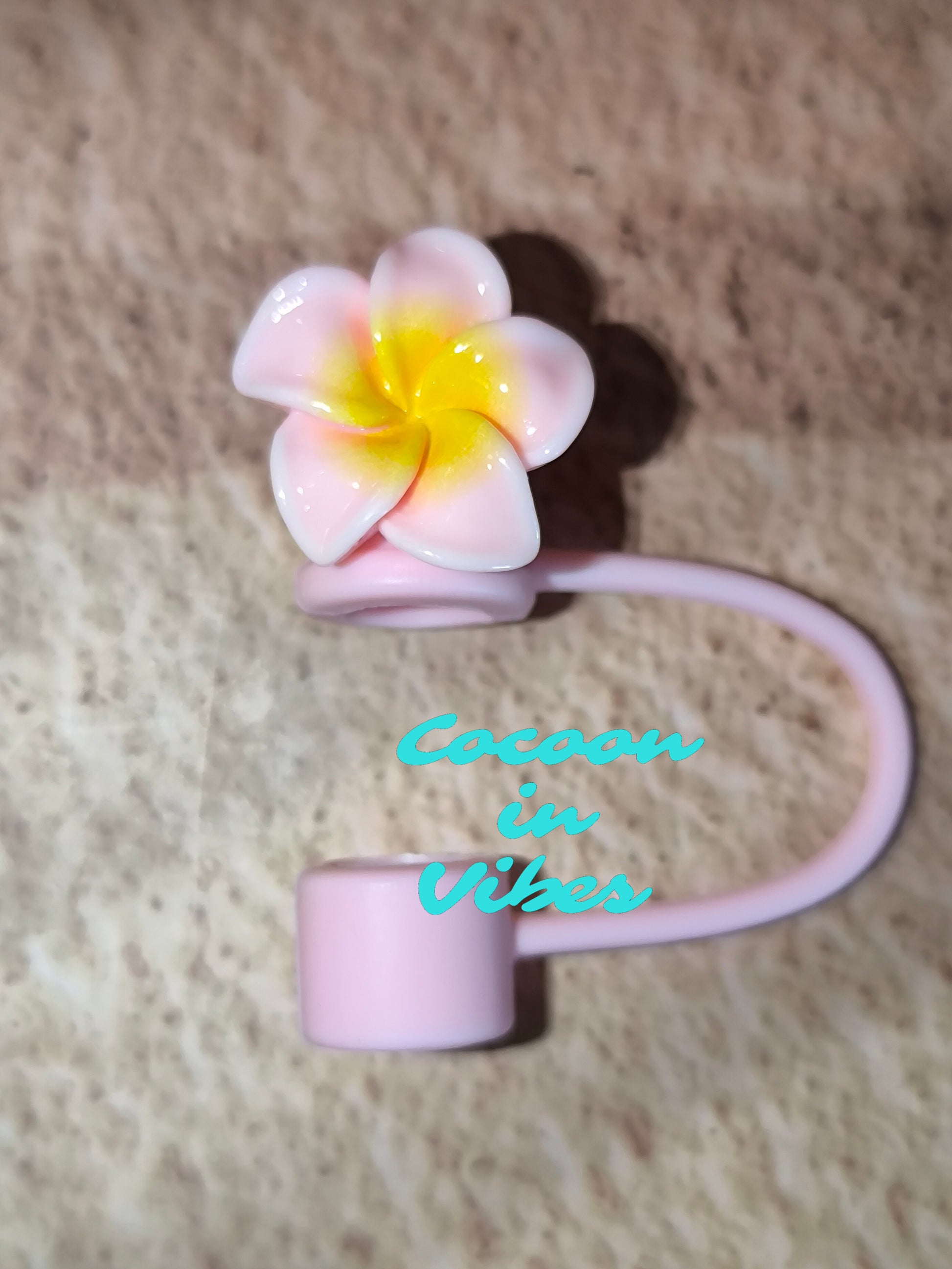Bouchons Fleuris en Silicone – Pour pailles de 10 mm