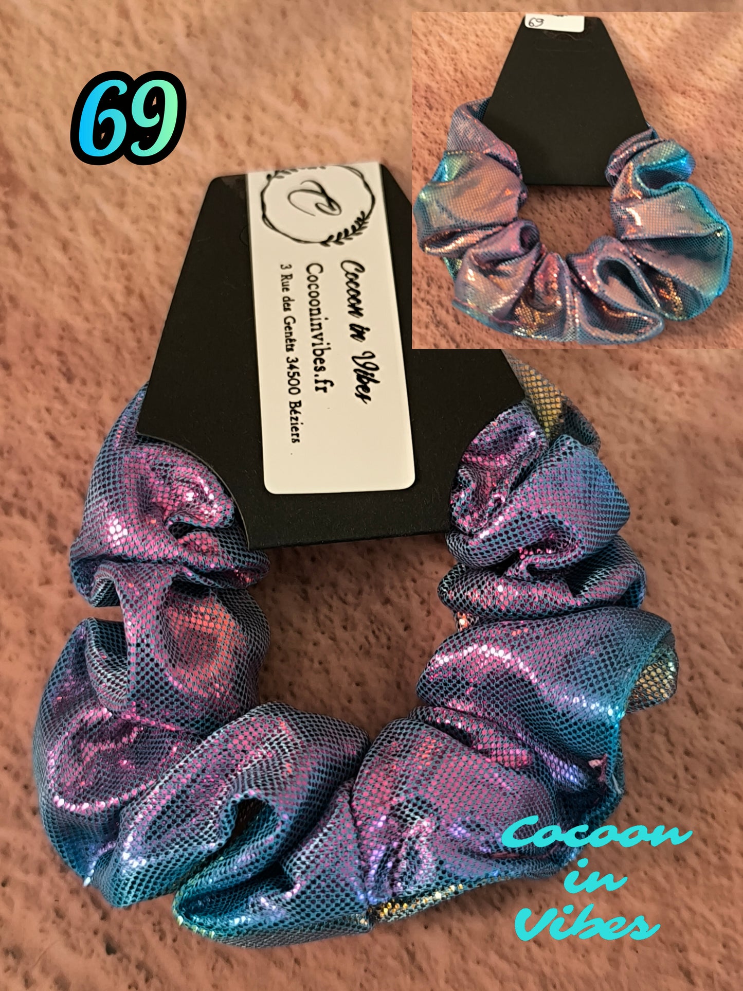 Chouchous Sirène Irisés Double Face 2 en 1