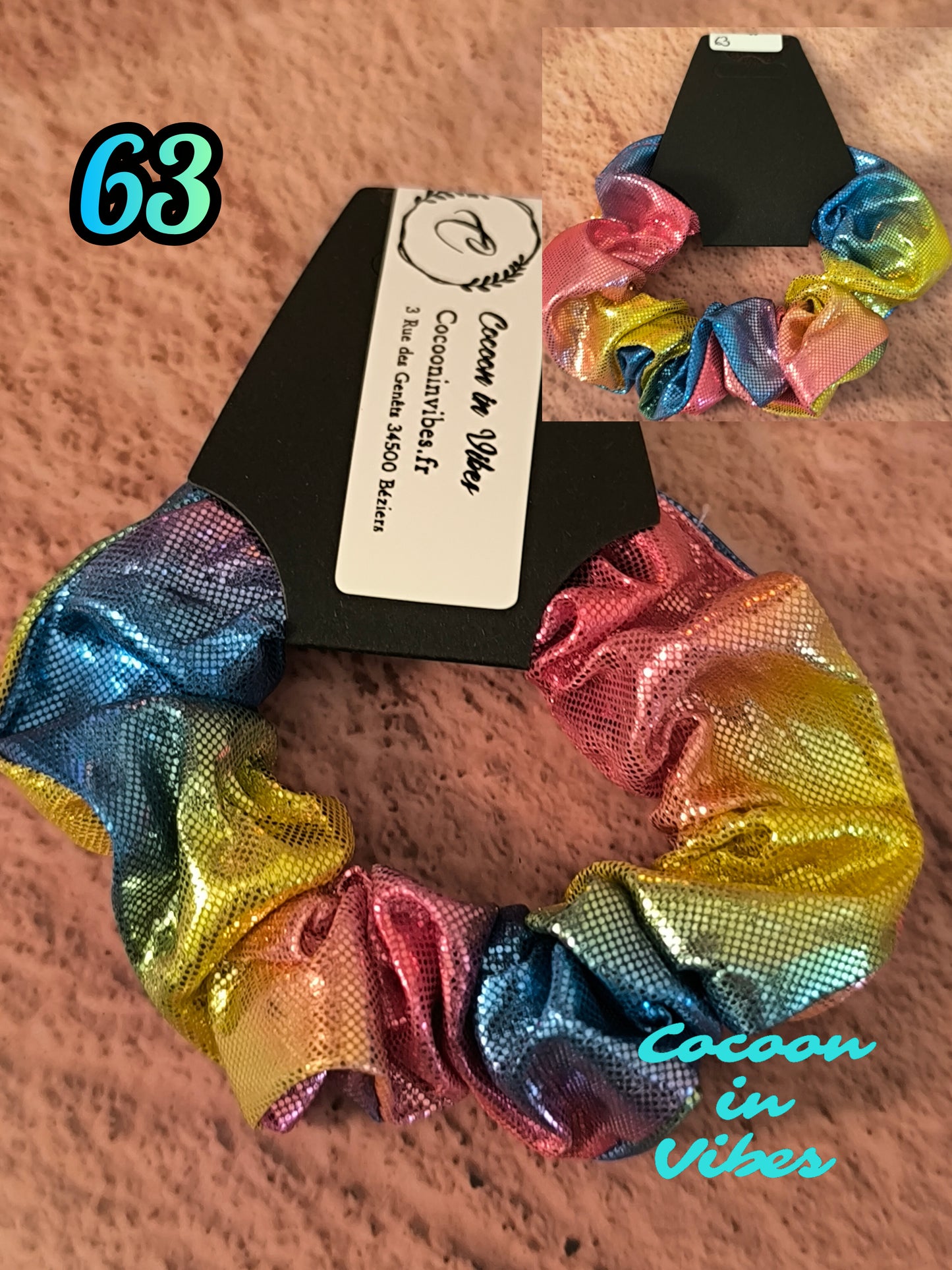 Chouchous Sirène Irisés Double Face 2 en 1