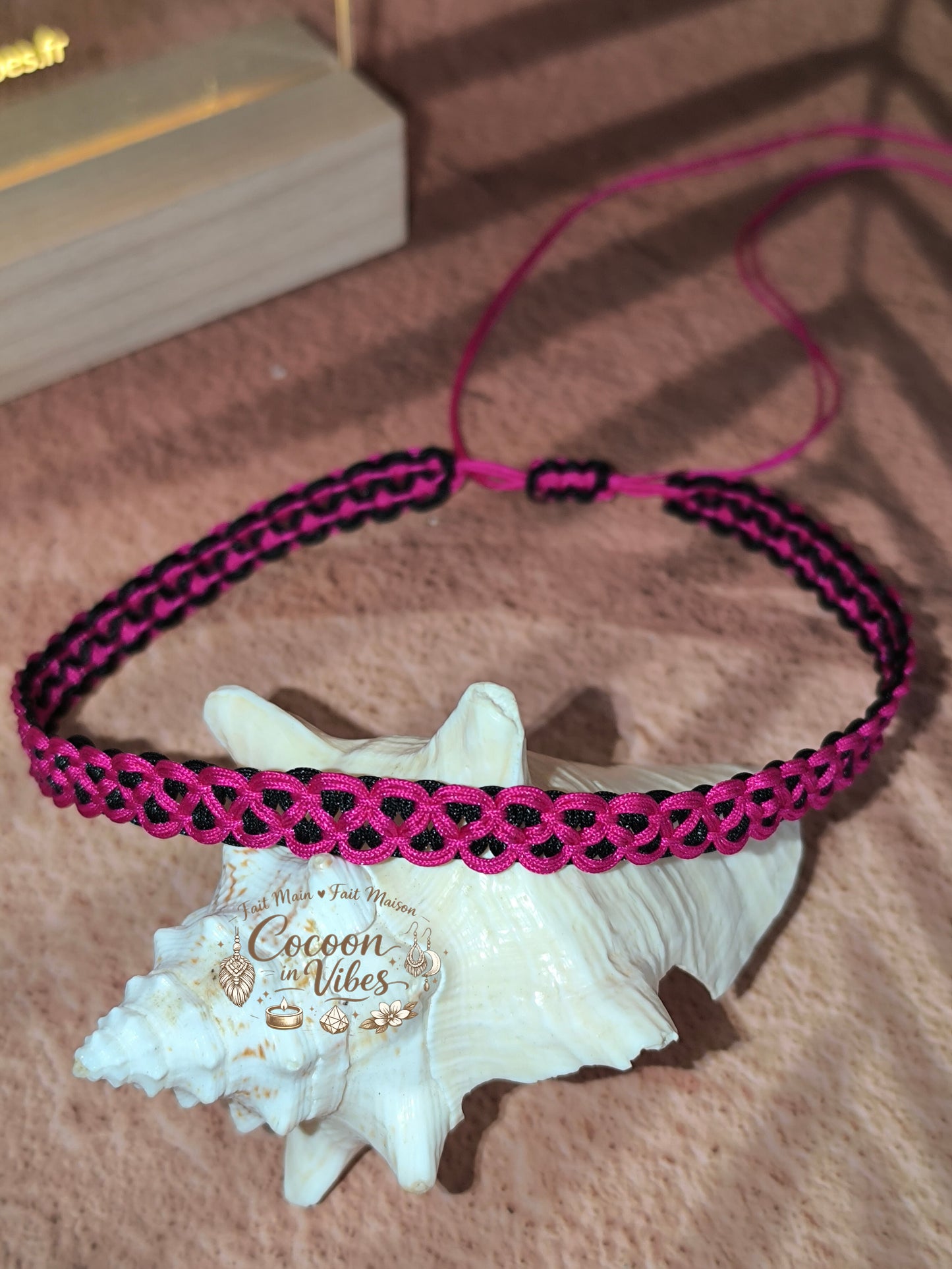 Collection Vague Entrelacée : Ras-de-cou, Bracelet & Chevillère