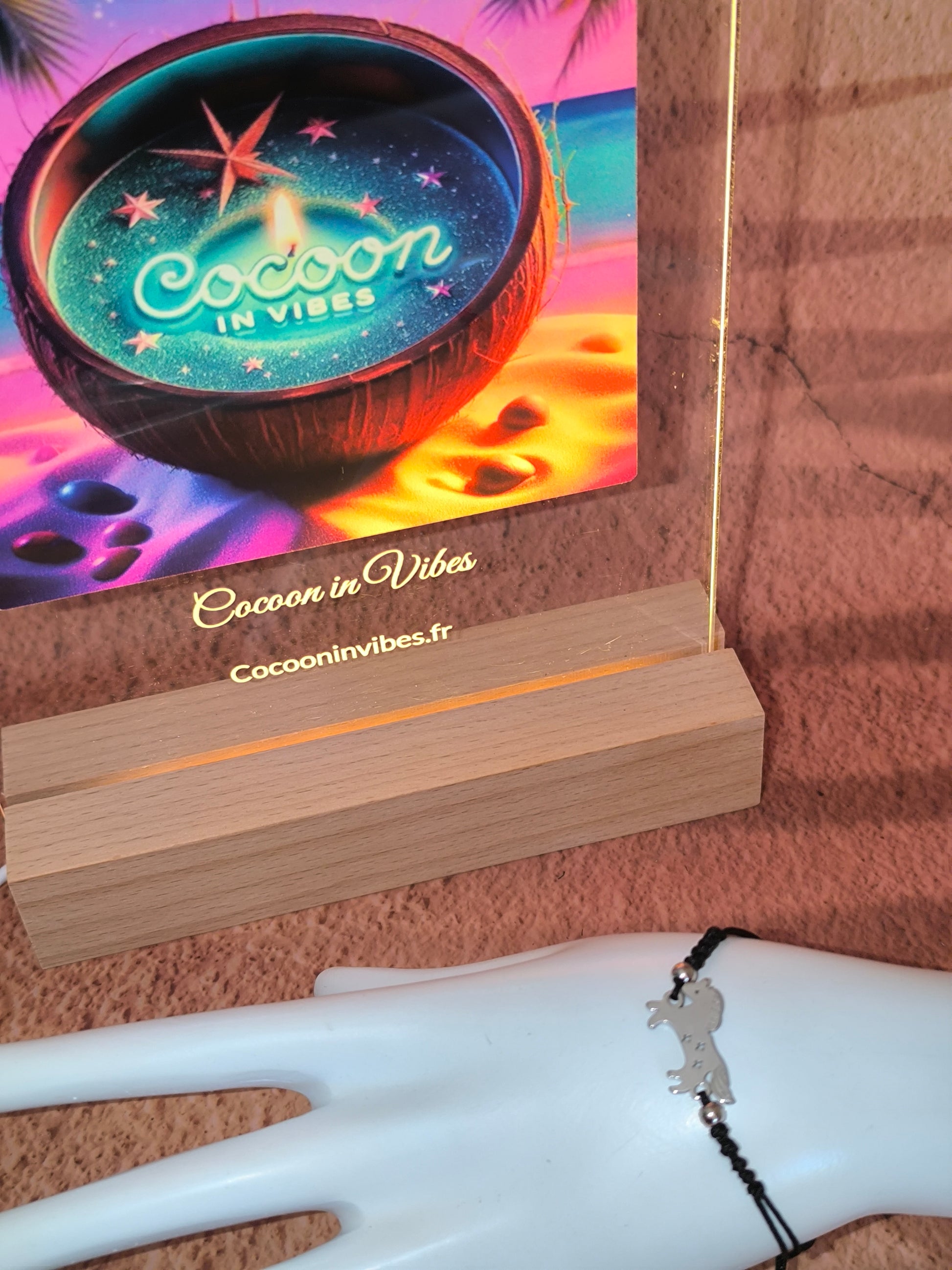 Bracelet Plaque finement Découpée en acier inoxydable – Petit Trésor à Porter