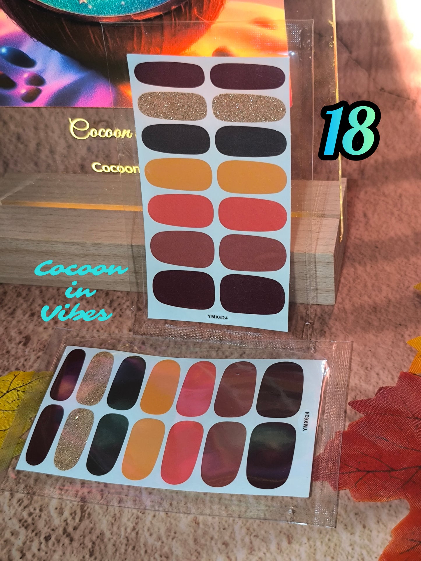Collection Automne – Manucures Autocollantes