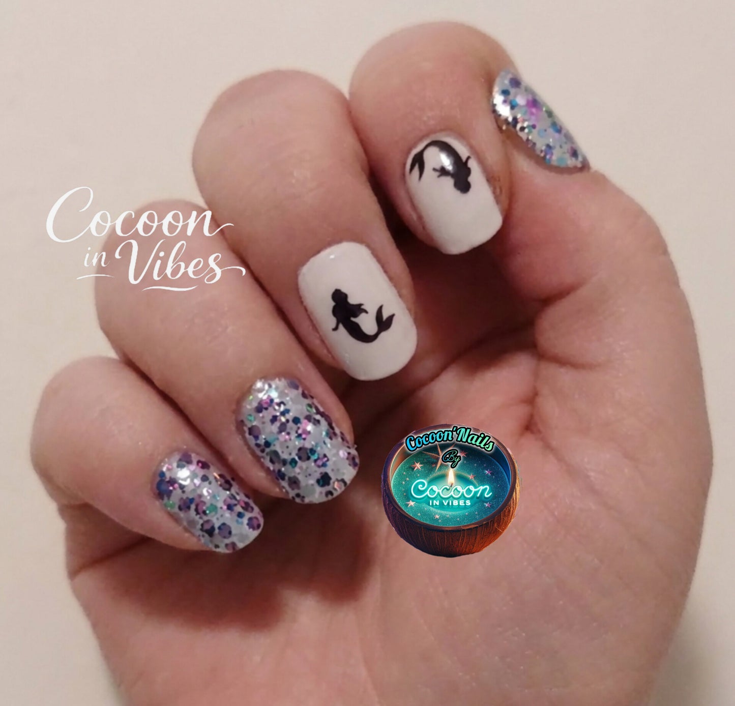 Cocoon’Nails Chant de la Mer – Vernis Autocollant Kit Complet