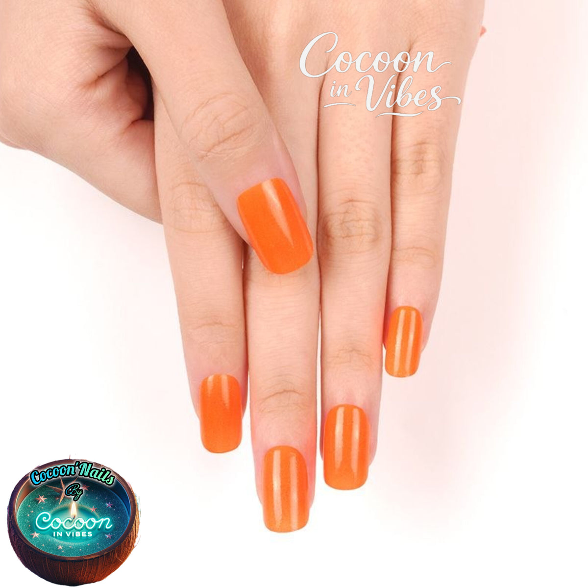 Cocoon’Nails Éclat de Citrouille – Vernis Autocollant Kit Complet
