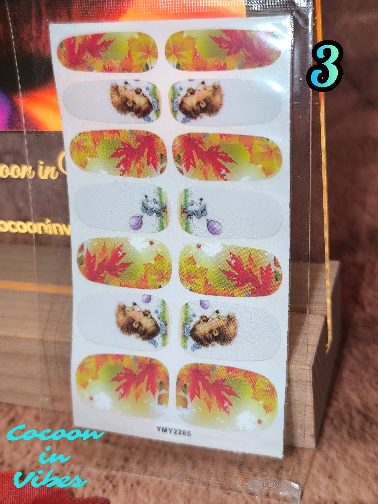 Collection Automne – Manucures Autocollantes