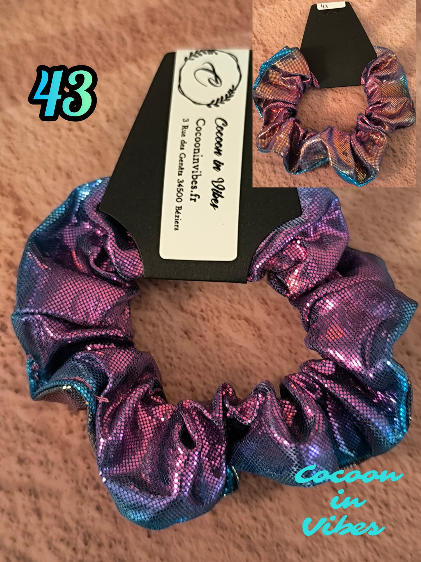 Chouchous Sirène Irisés Double Face 2 en 1