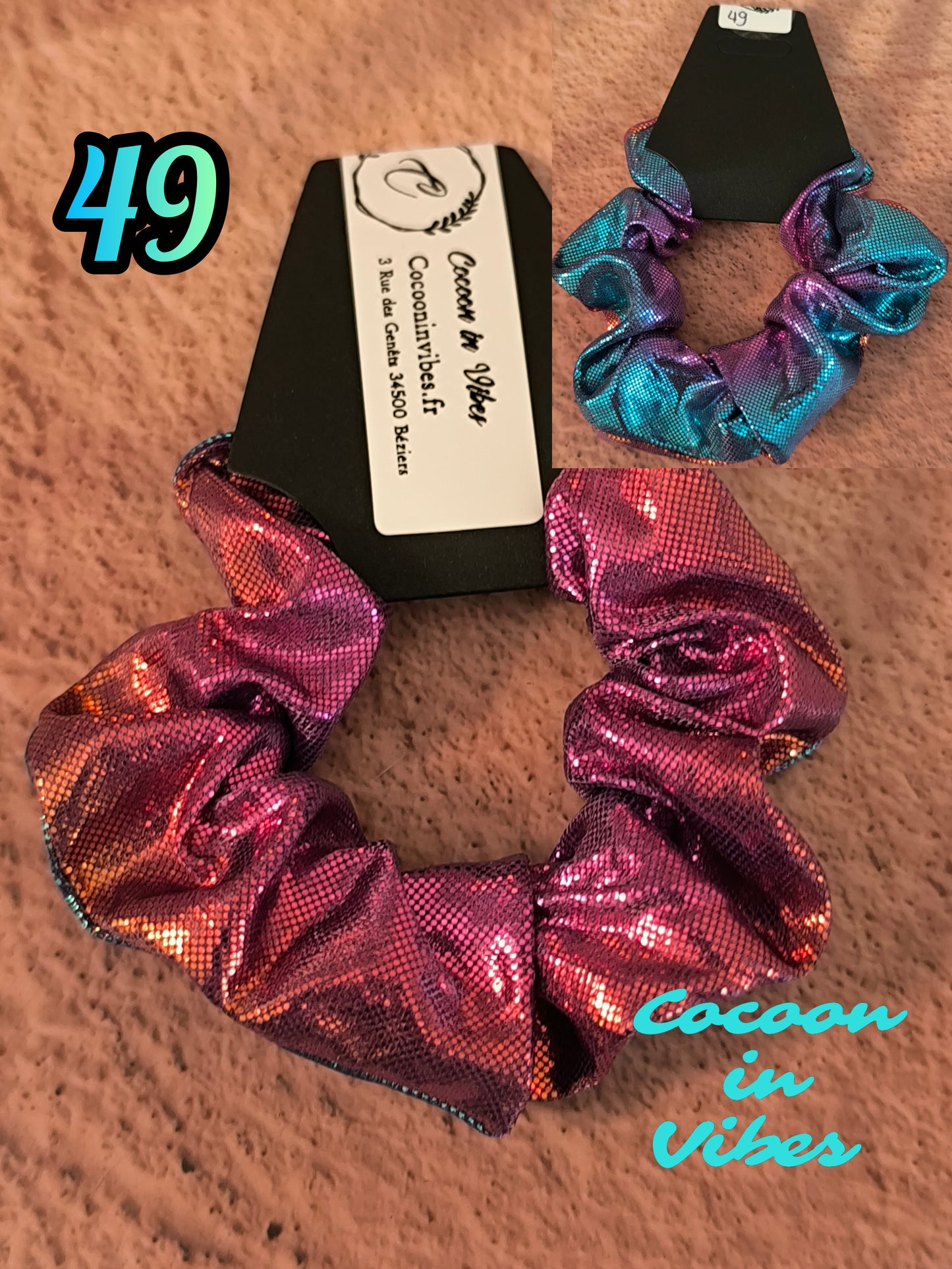 Chouchous Sirène Irisés Double Face 2 en 1